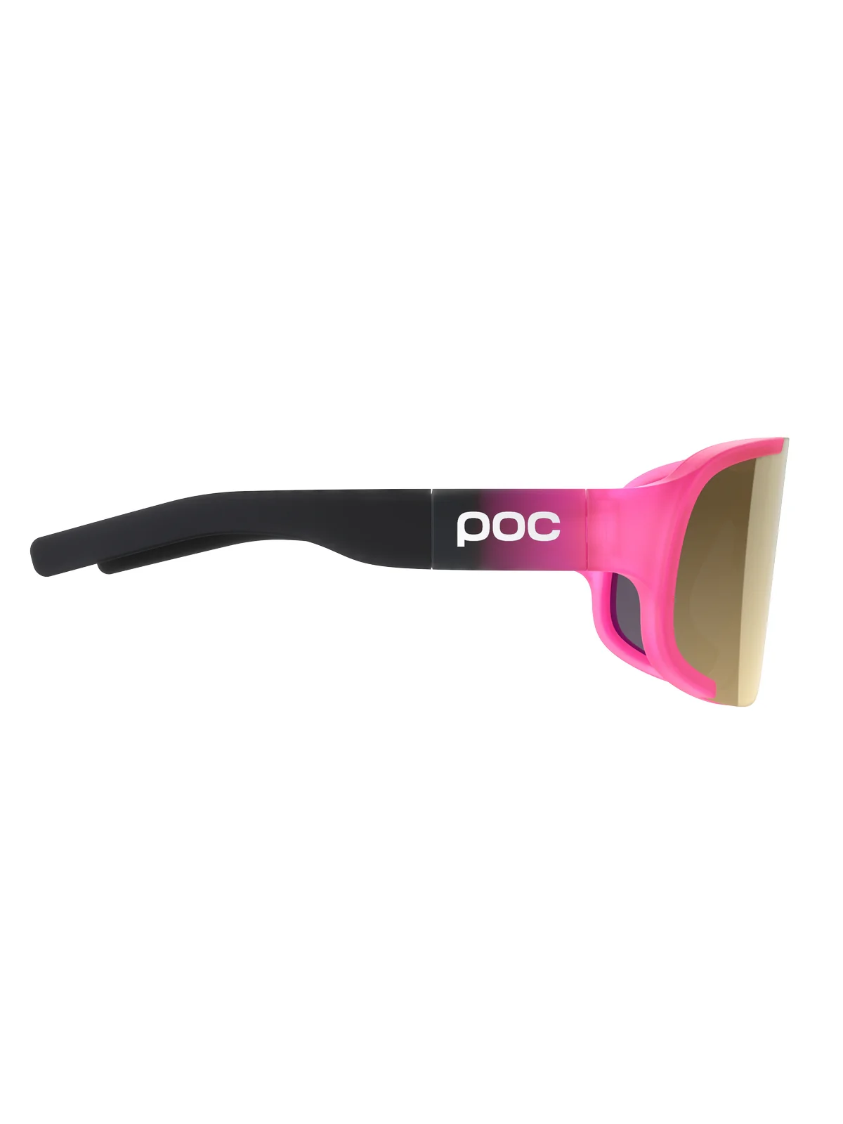 Okulary rowerowe POC Aspire - Fluo. Pink/Ur. Black Transl. | Clarity Road Gold Mirror cat.3 - Image 2