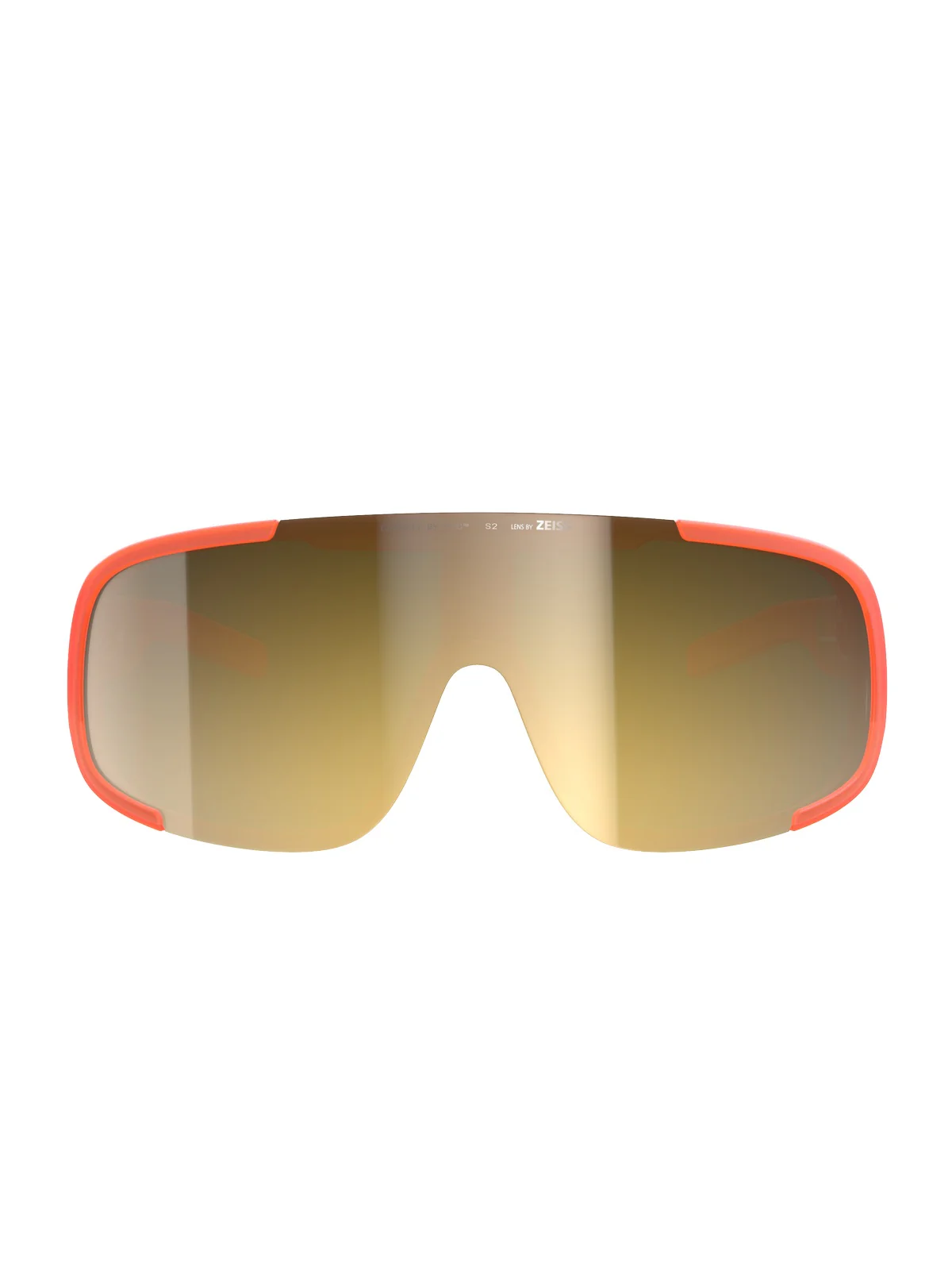 Okulary rowerowe POC Aspire - Fluo. Orange Translucent/Clarity Road/Partly Sunny Gold - Image 3