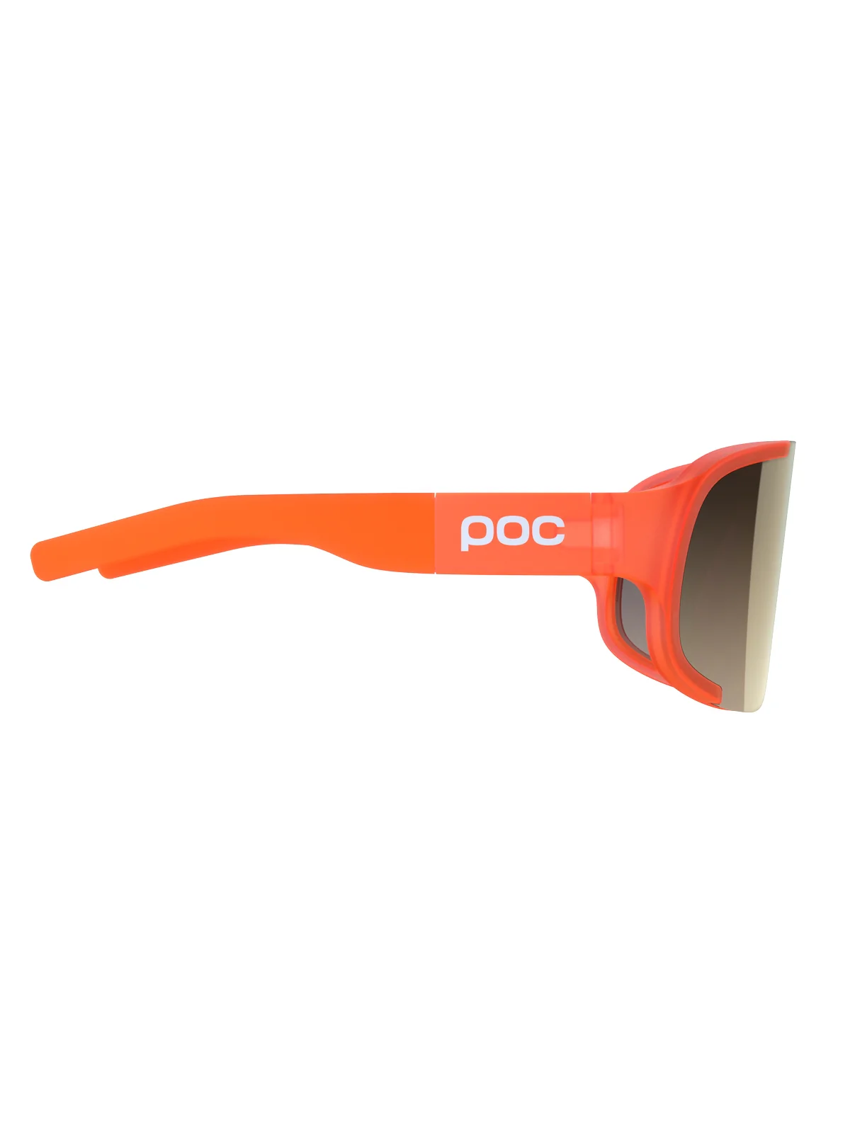 Okulary rowerowe POC Aspire - Fluo. Orange Translucent/Clarity Road/Partly Sunny Gold - Image 4