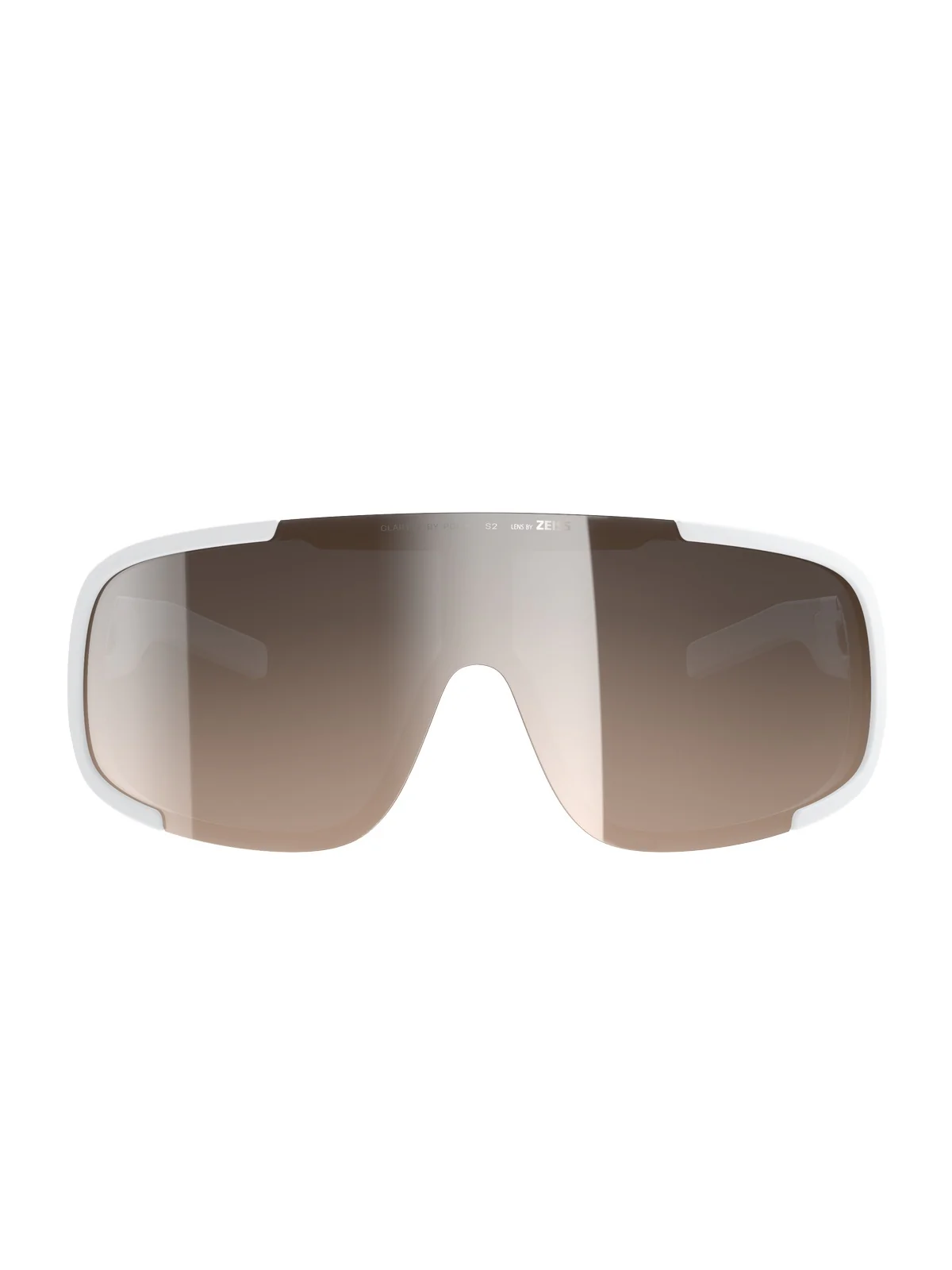 Okulary rowerowe POC Aspire Wide Fit - Hyd. White/Clarity Trail /Partly Sunny Silver - Image 2