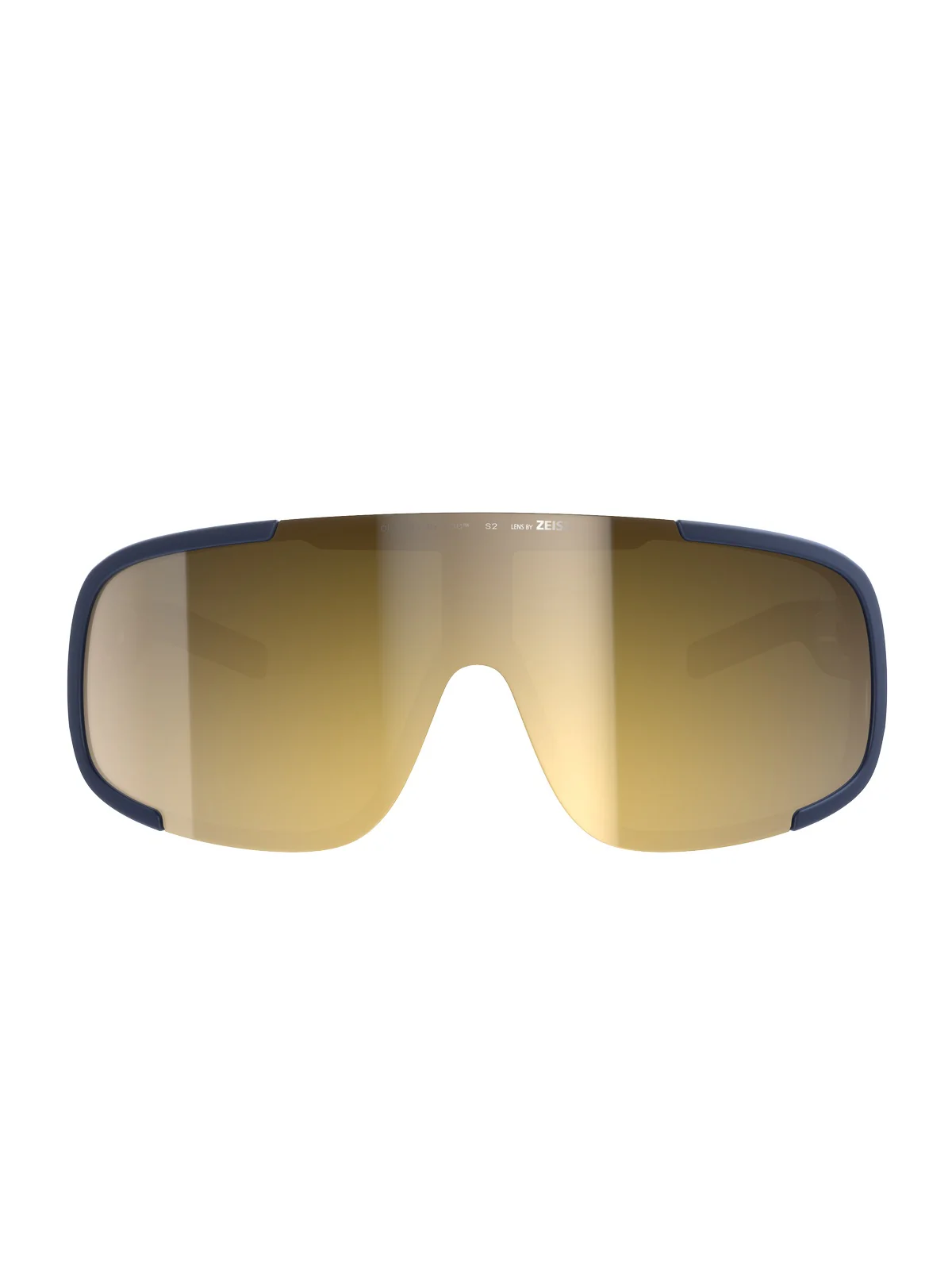Okulary rowerowe POC Aspire Wide Fit - Apat. Navy/Clarity Road/Partly Sunny Gold - Image 2