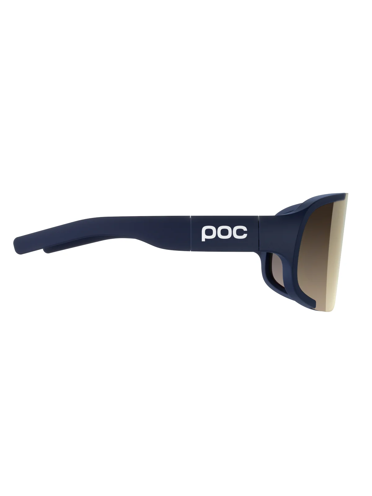 Okulary rowerowe POC Aspire Wide Fit - Apat. Navy/Clarity Road/Partly Sunny Gold - Image 3