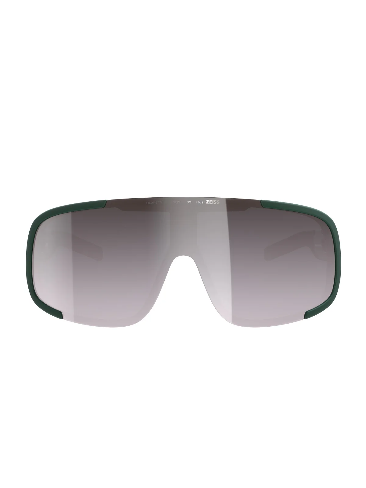 Okulary rowerowe POC Aspire Wide Fit - Parg. Green/Clarity Road/Sunny Silver - Image 4