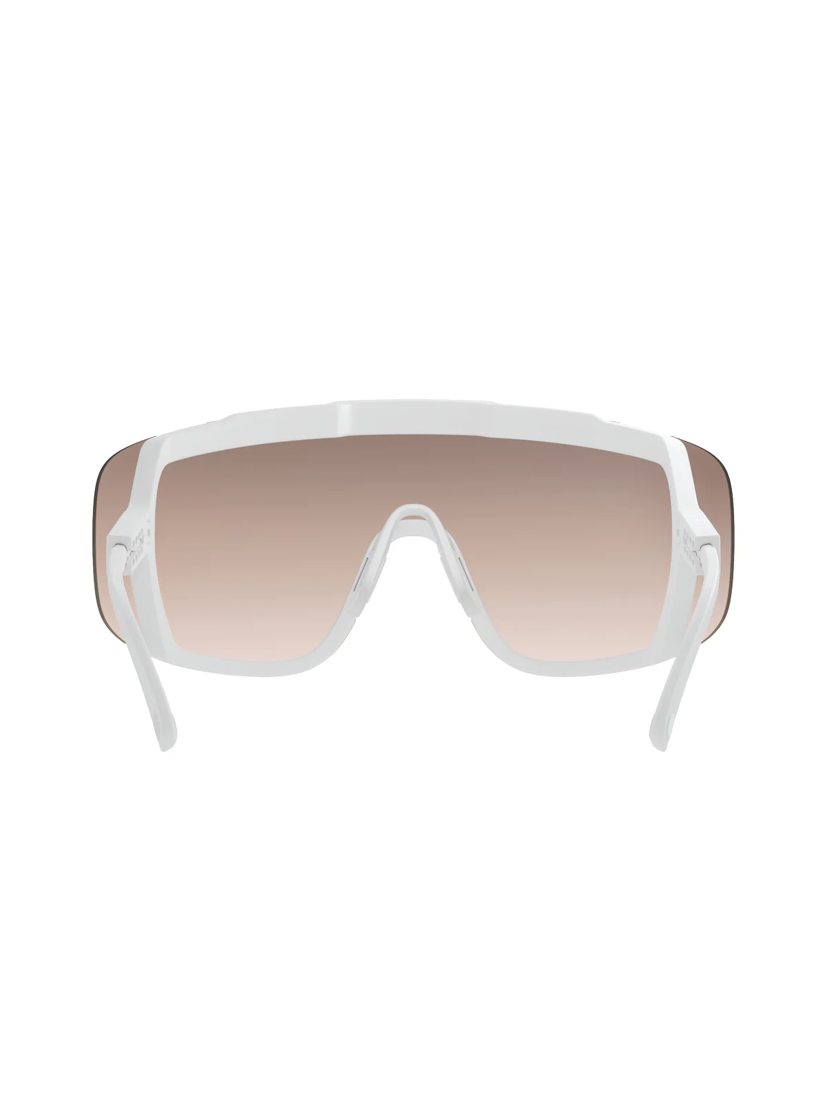Okulary rowerowe POC Devour+ Hyd. White/Clarity Trail /Partly Sunny Silver - Image 4