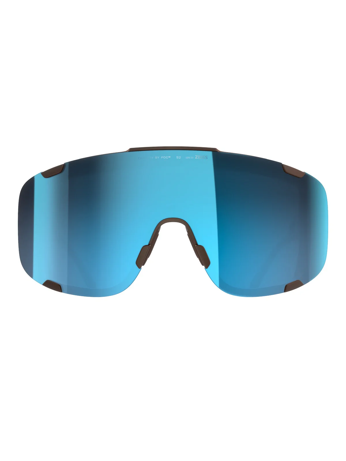 Okulary rowerowe POC Devour - Bron. Brown/Clarity Universal/Partly Sunny Turquoise - Image 2