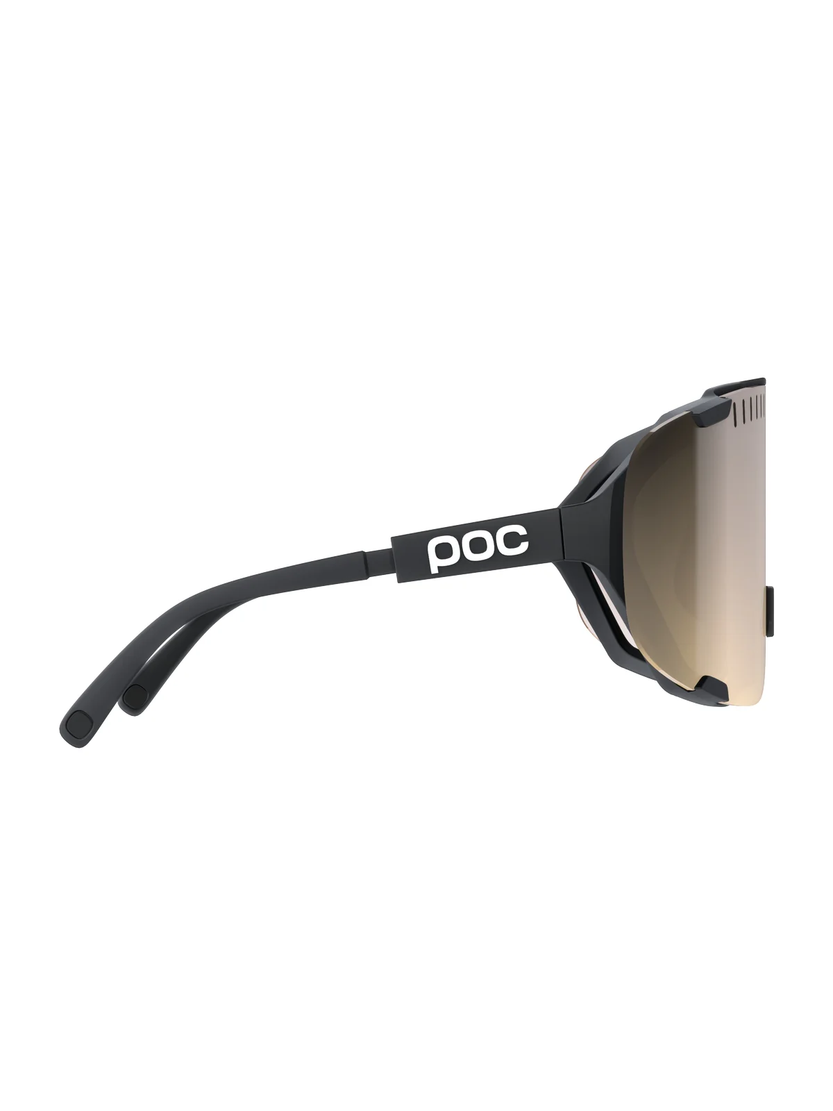 Okulary rowerowe POC Devour+ Ur. Black/Clarity Trail/Partly Sunny Silver - Image 3