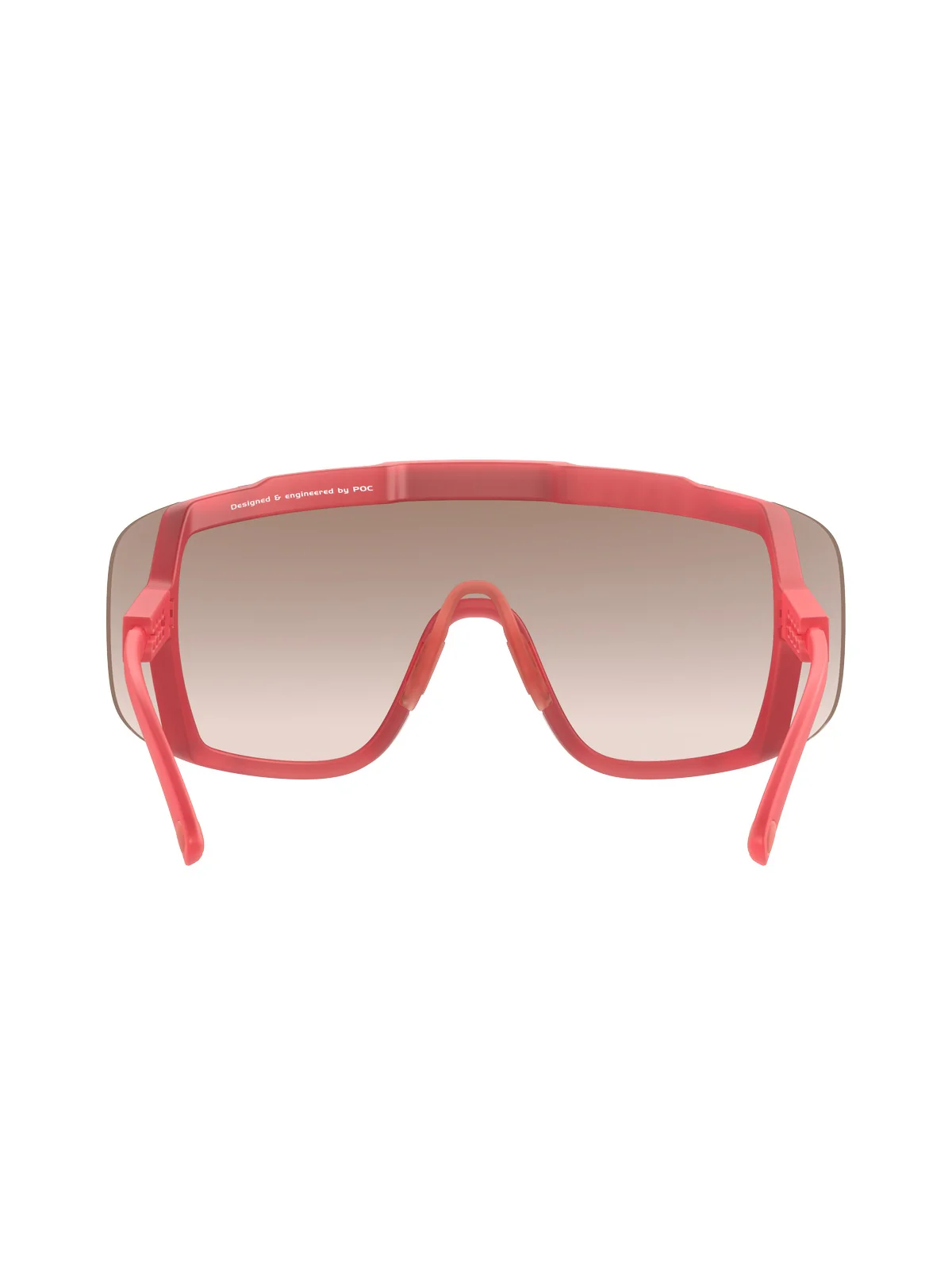 Okulary rowerowe POC Devour - Ammolite Coral Transl. | Clarity Trail Brown Silver Mirror cat 2 - Image 4