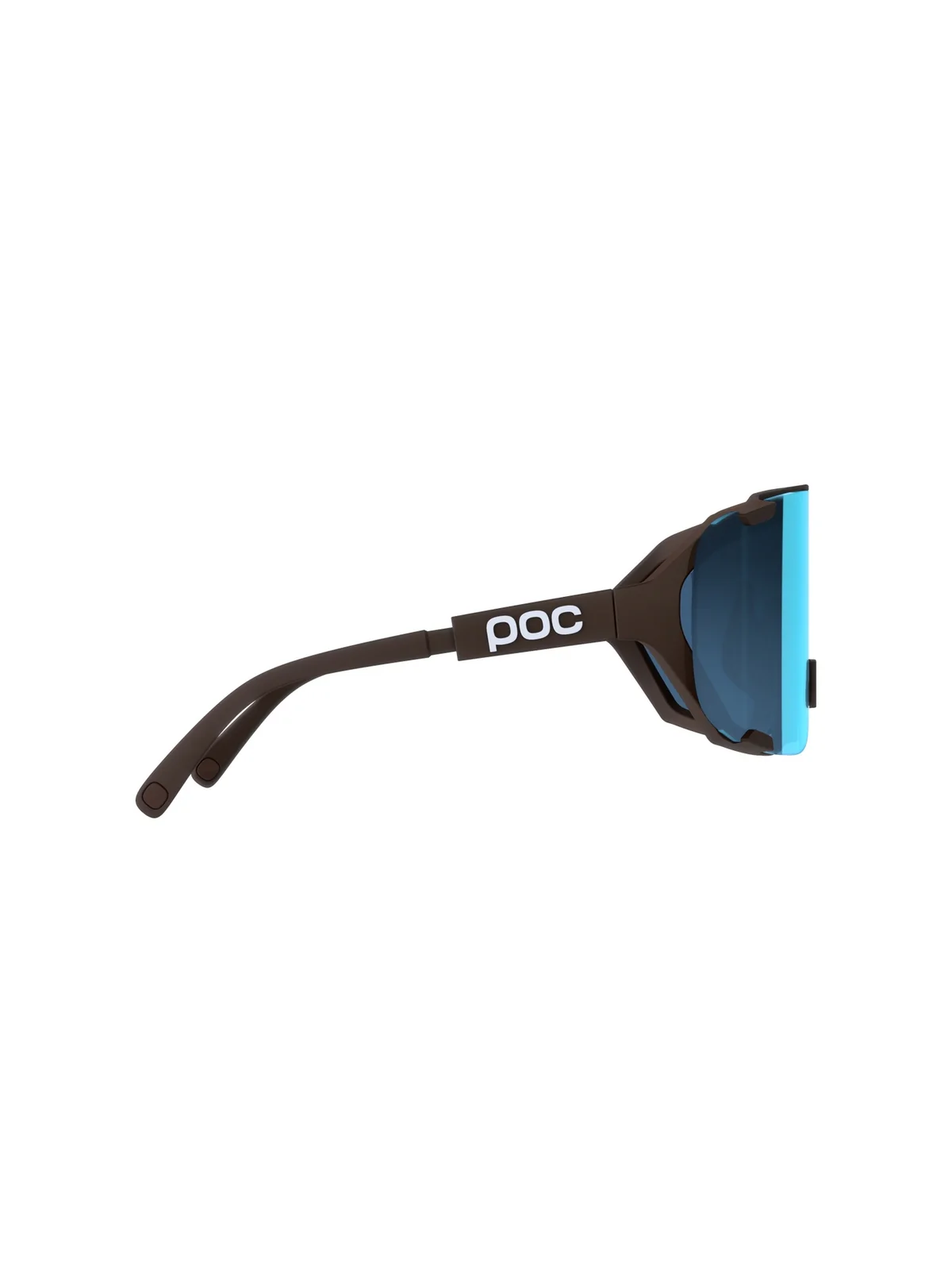 Okulary rowerowe POC Devour Mid+ Bron. Brown/Clarity Universal/Partly Sunny Turquoise - Image 3