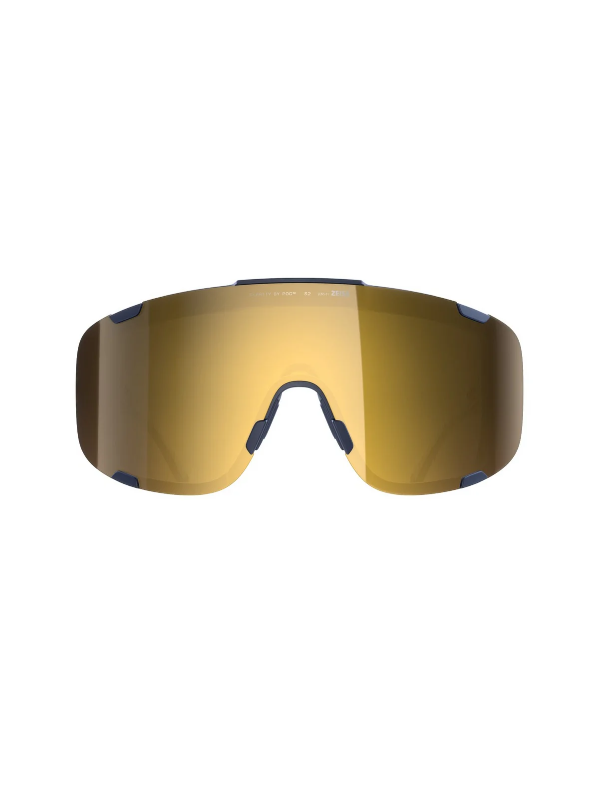Okulary rowerowe POC Devour Mid+ Apatite Navy/Clarity Road/Partly Sunny Gold - Image 2