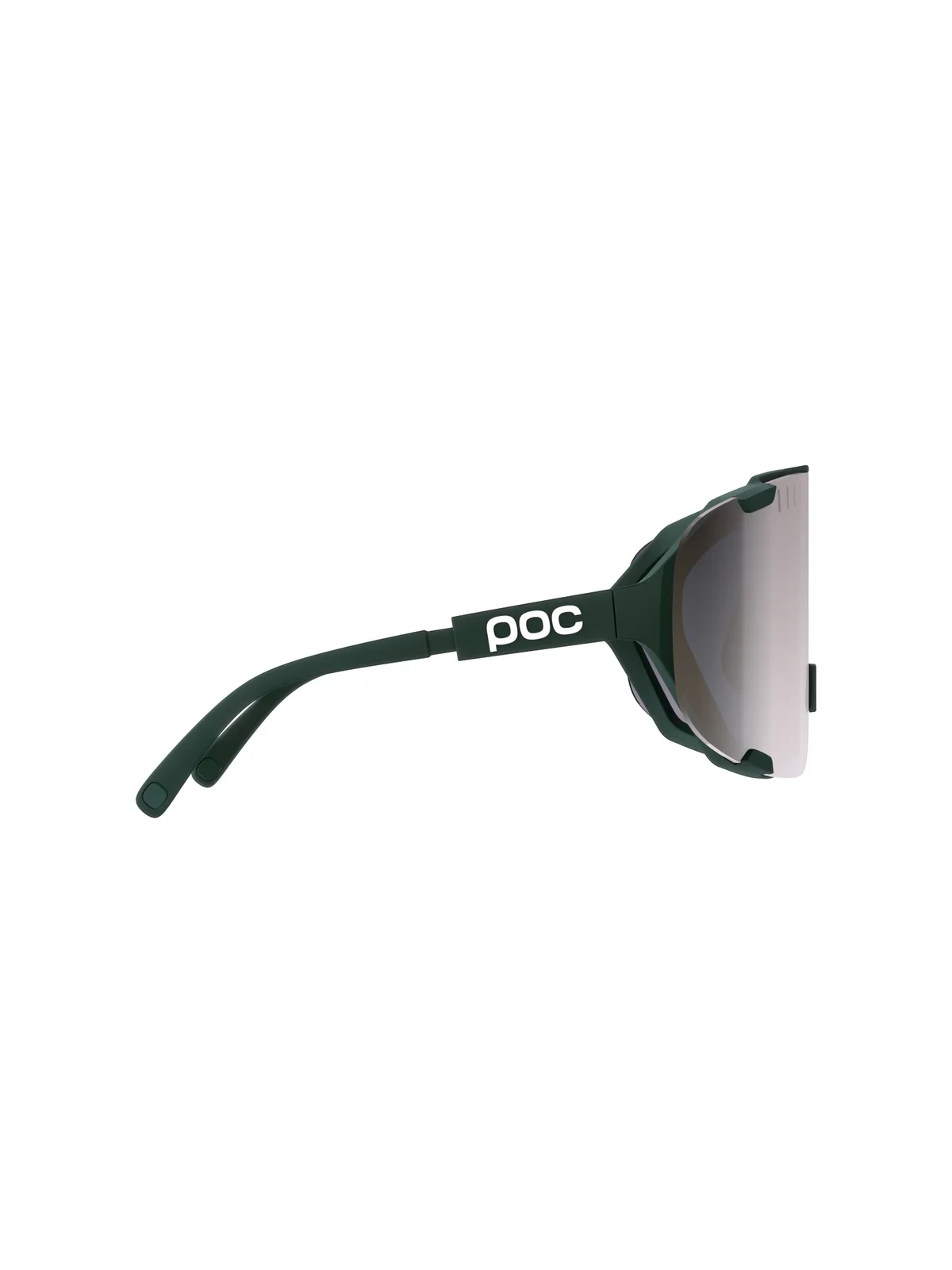 Okulary rowerowe POC Devour Mid+ Parg. Green/Clarity Road/Sunny Silver - Image 3