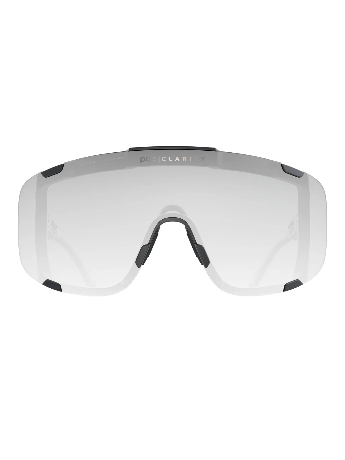 Okulary rowerowe POC Devour Photochromic - Translucent Black/Clarity Photochromic/Changeable Grey - Image 2