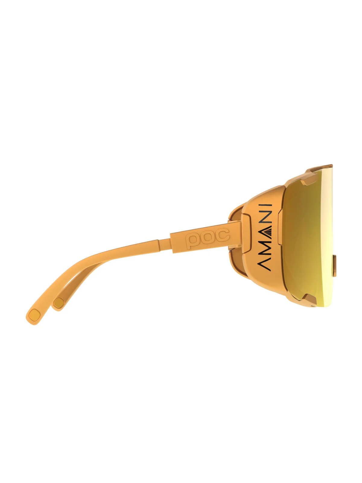 Okulary rowerowe POC Devour Ultra AMANI Ed. | Clarity Universal / Partly Sunny Gold Cat. 2 - Image 3