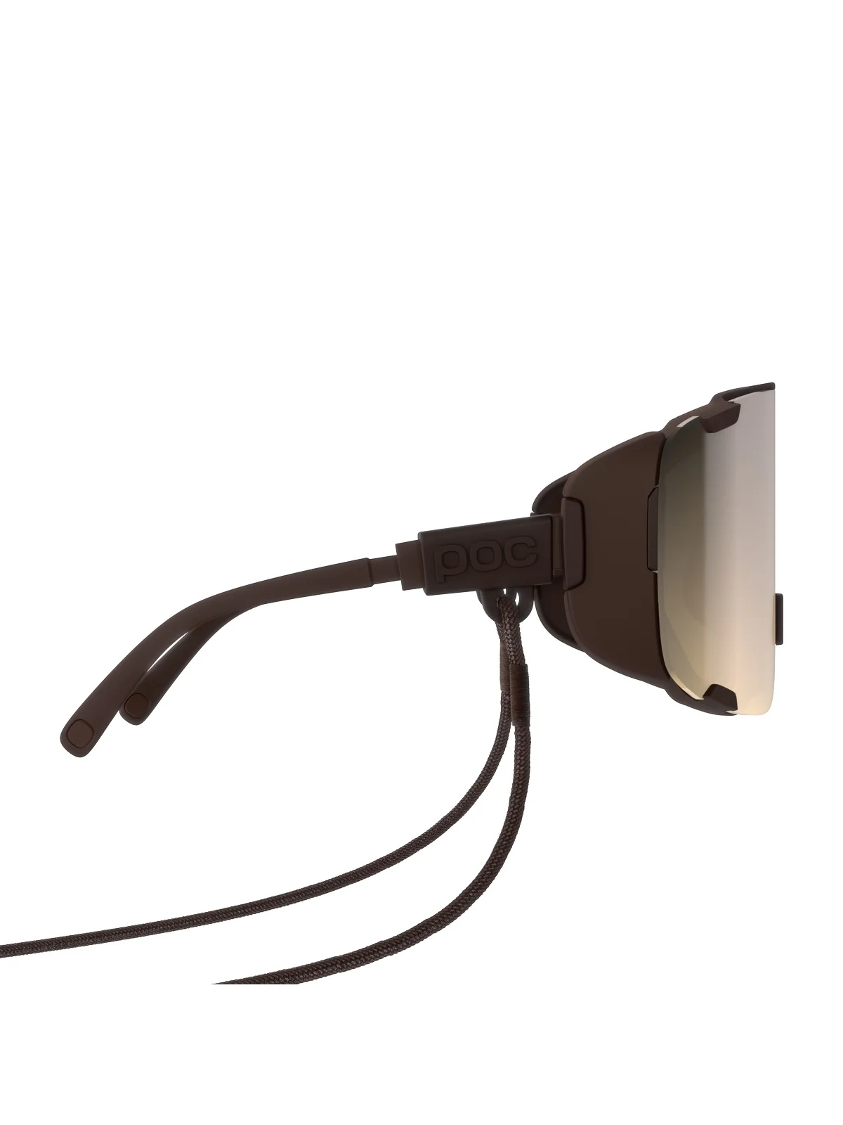 Okulary rowerowe POC Devour Ultra - Bron. Brown/Clarity Trail/Partly Sunny Silver - Image 2
