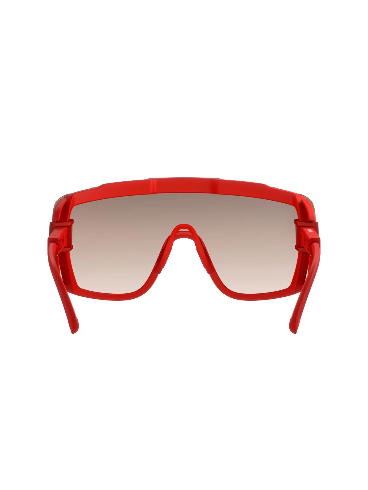 Okulary rowerowe POC Devour Ultra - Pris. Red/Clarity Trail/Partly Sunny Silver - Image 4