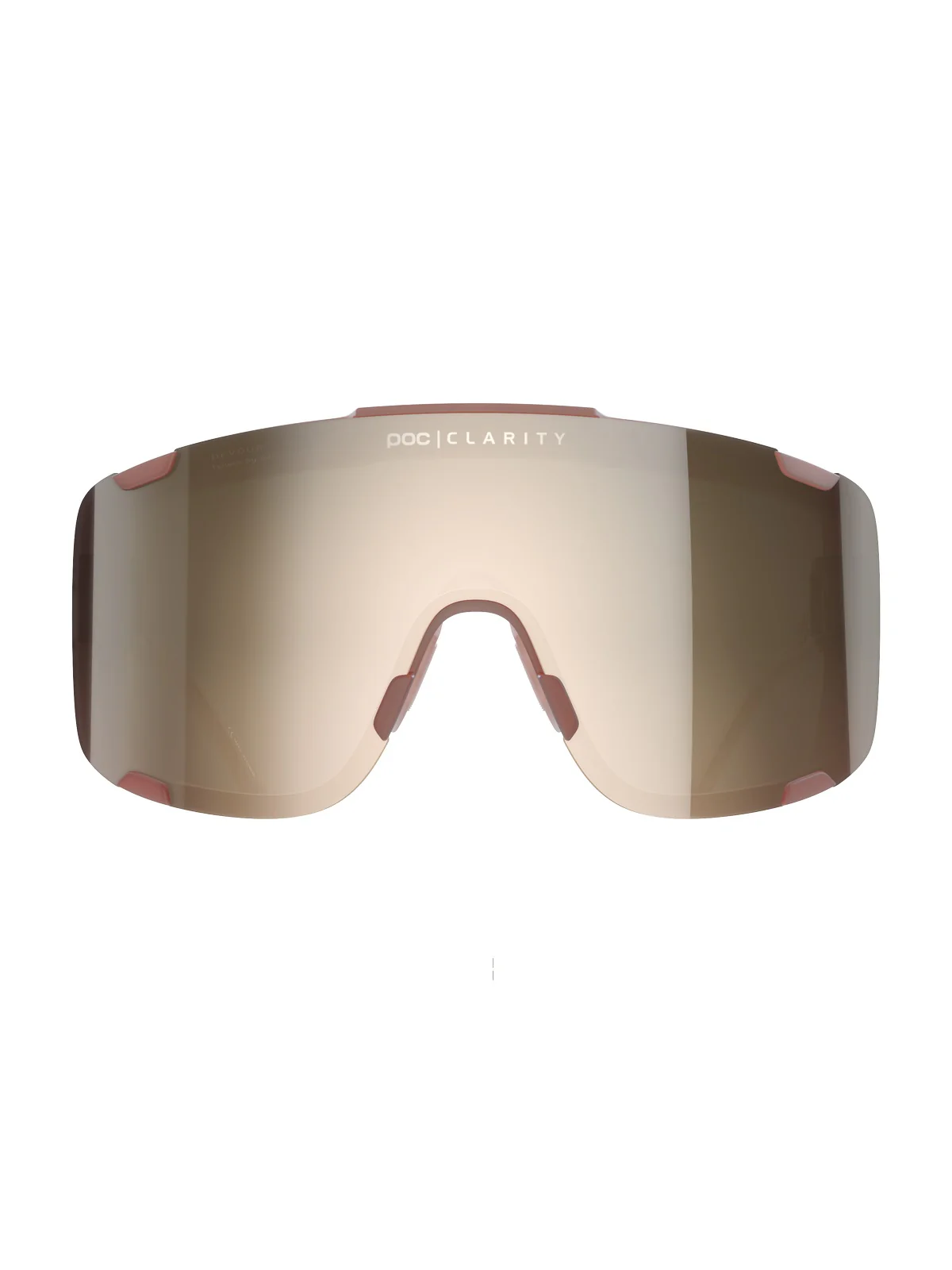 Okulary rowerowe POC Devour Ultra - Himalayan Salt Transl. | Clarity Trail Brown Silver Mirror cat 2 - Image 3