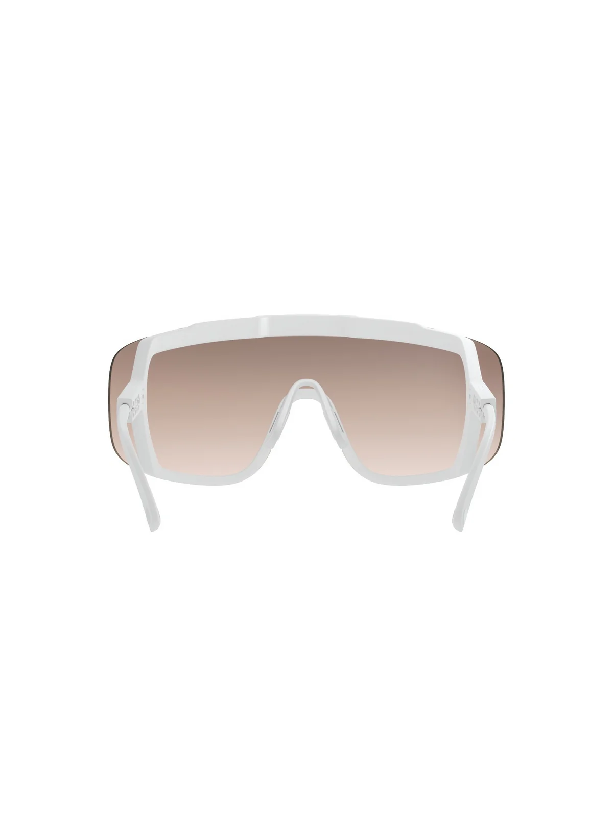 Okulary rowerowe POC Devour Wide Fit - Hyd. White/Clarity Trail /Partly Sunny Silver - Image 4