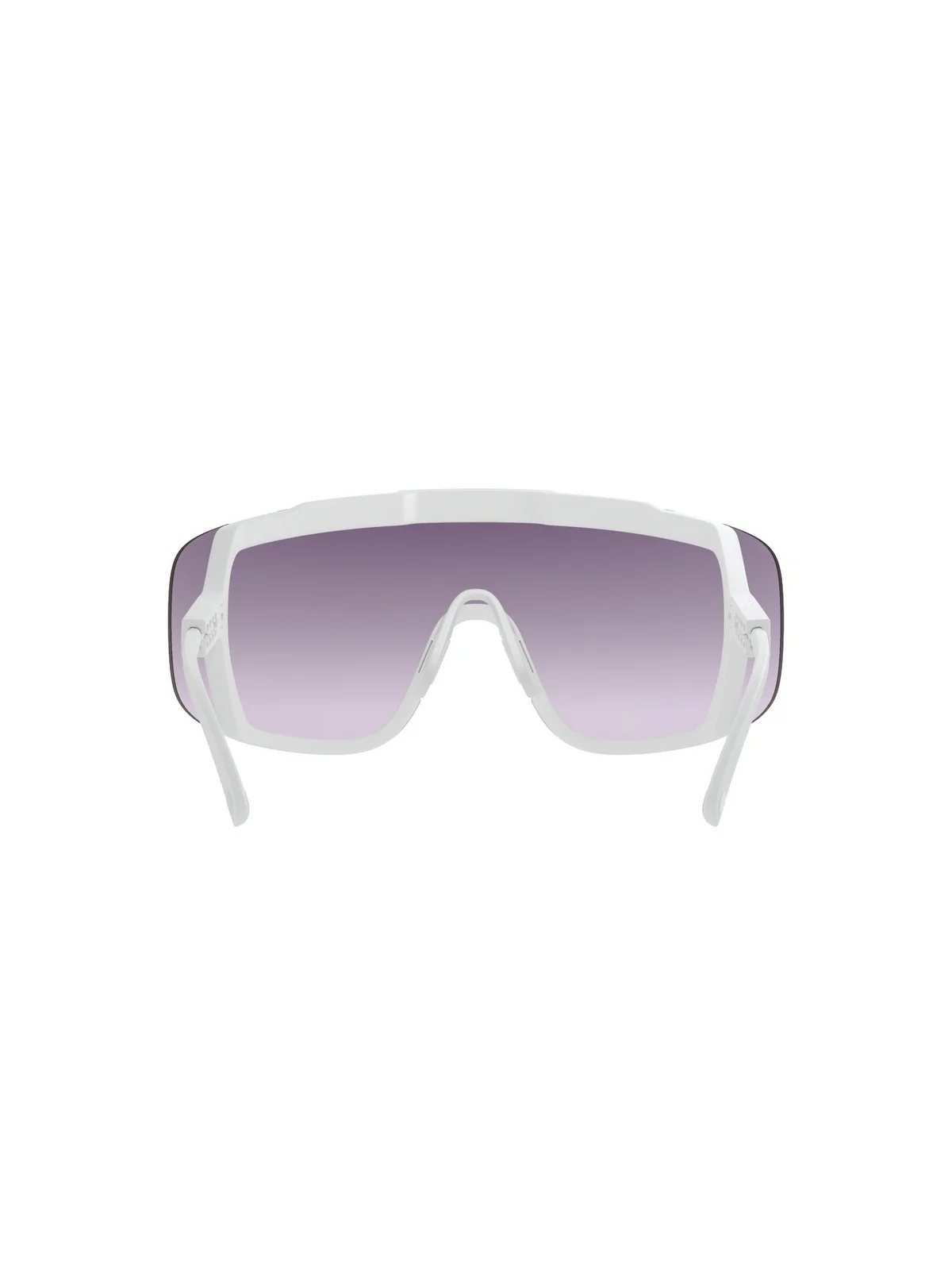 Okulary rowerowe POC Devour Wide Fit - Hyd. White/Clarity Road/Sunny Silver - Image 4