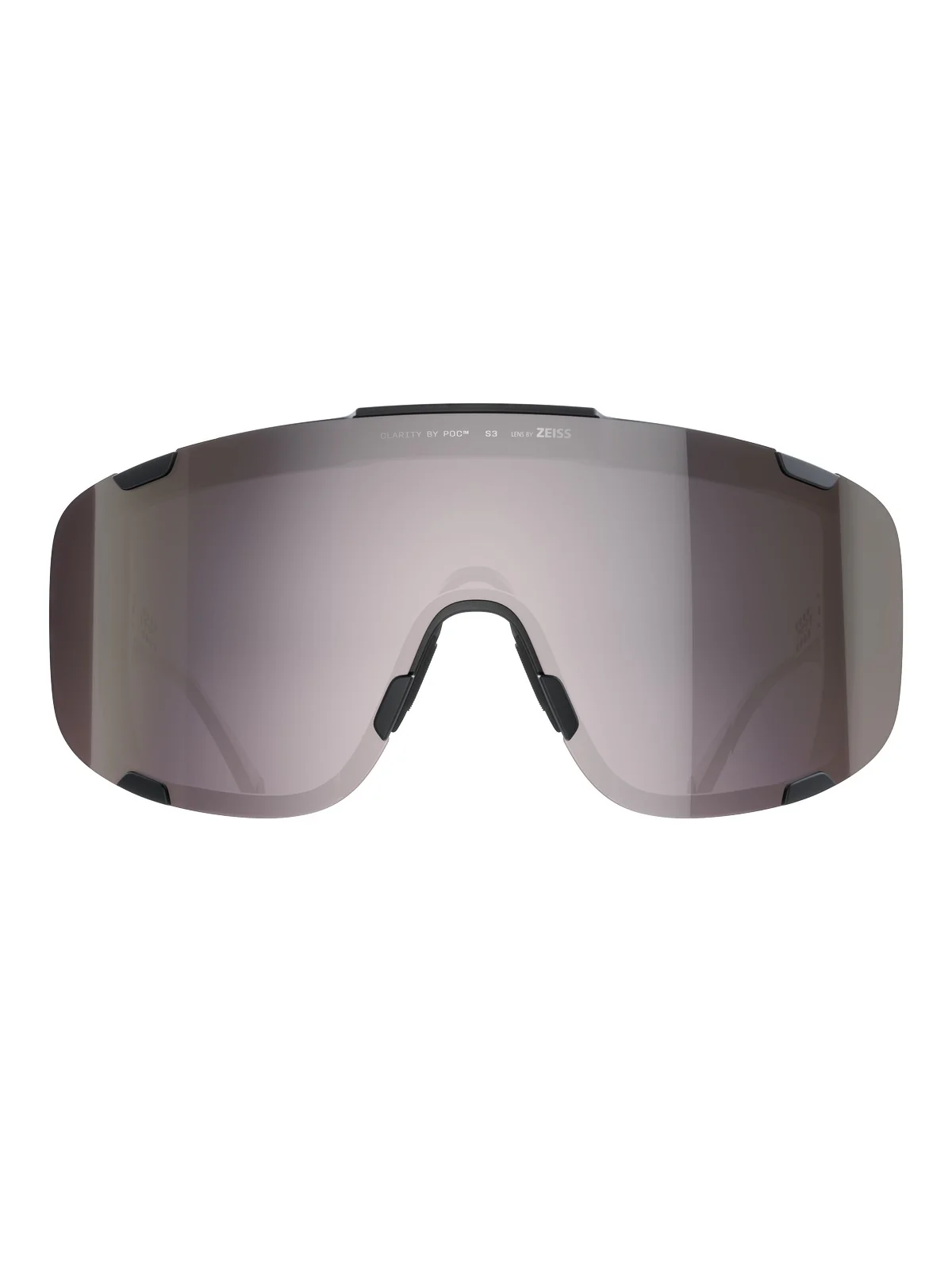 Okulary rowerowe POC Devour Wide Fit - Ur. Black/Clarity Road/Sunny Silver - Image 2
