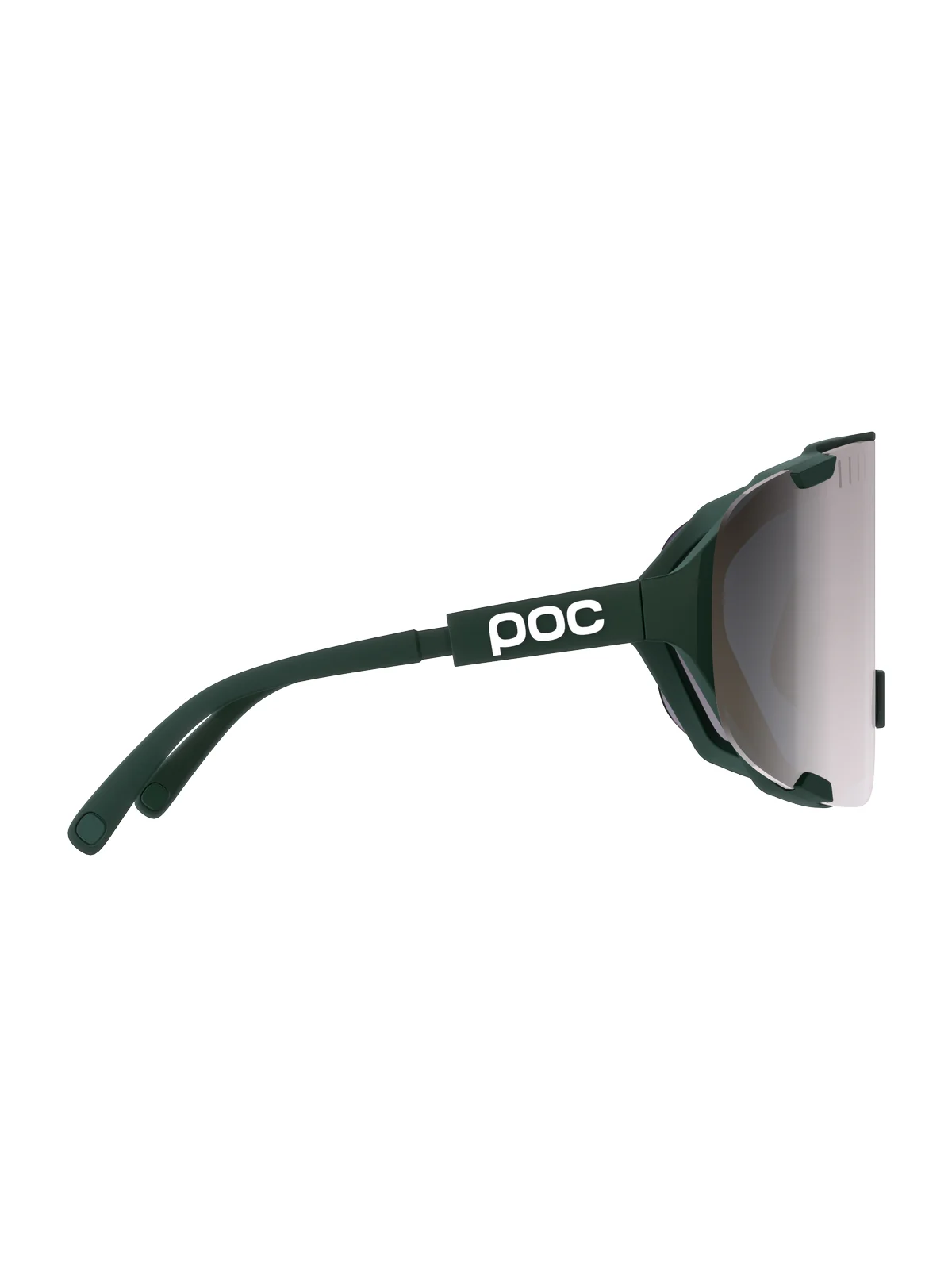 Okulary rowerowe POC Devour - Parg. Green/Clarity Road/Sunny Silver cat.3 - Image 3