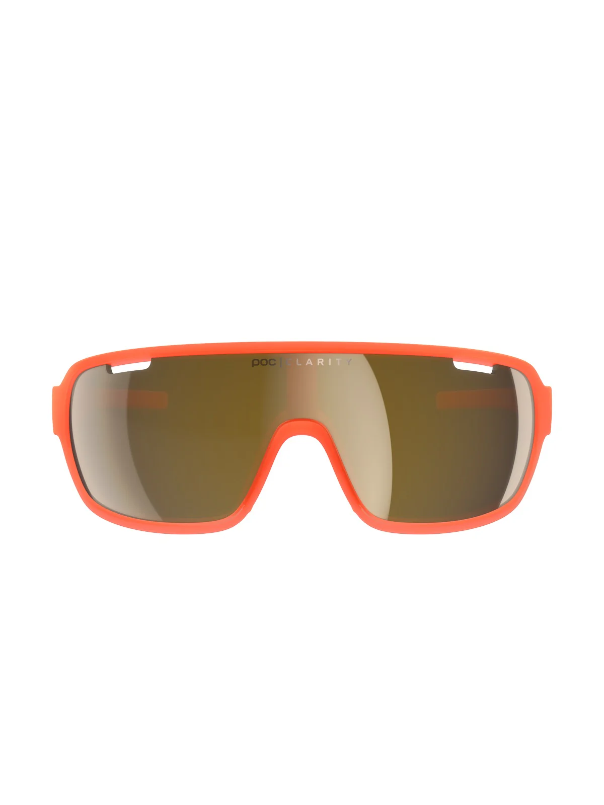 Okulary rowerowe POC Do Blade - Fluo. Orange Transl. | Clarity Road Violet Gold Mirror Cat 3 - Image 2