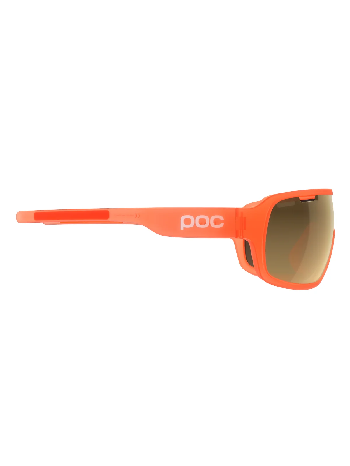 Okulary rowerowe POC Do Blade - Fluo. Orange Transl. | Clarity Road Violet Gold Mirror Cat 3 - Image 3