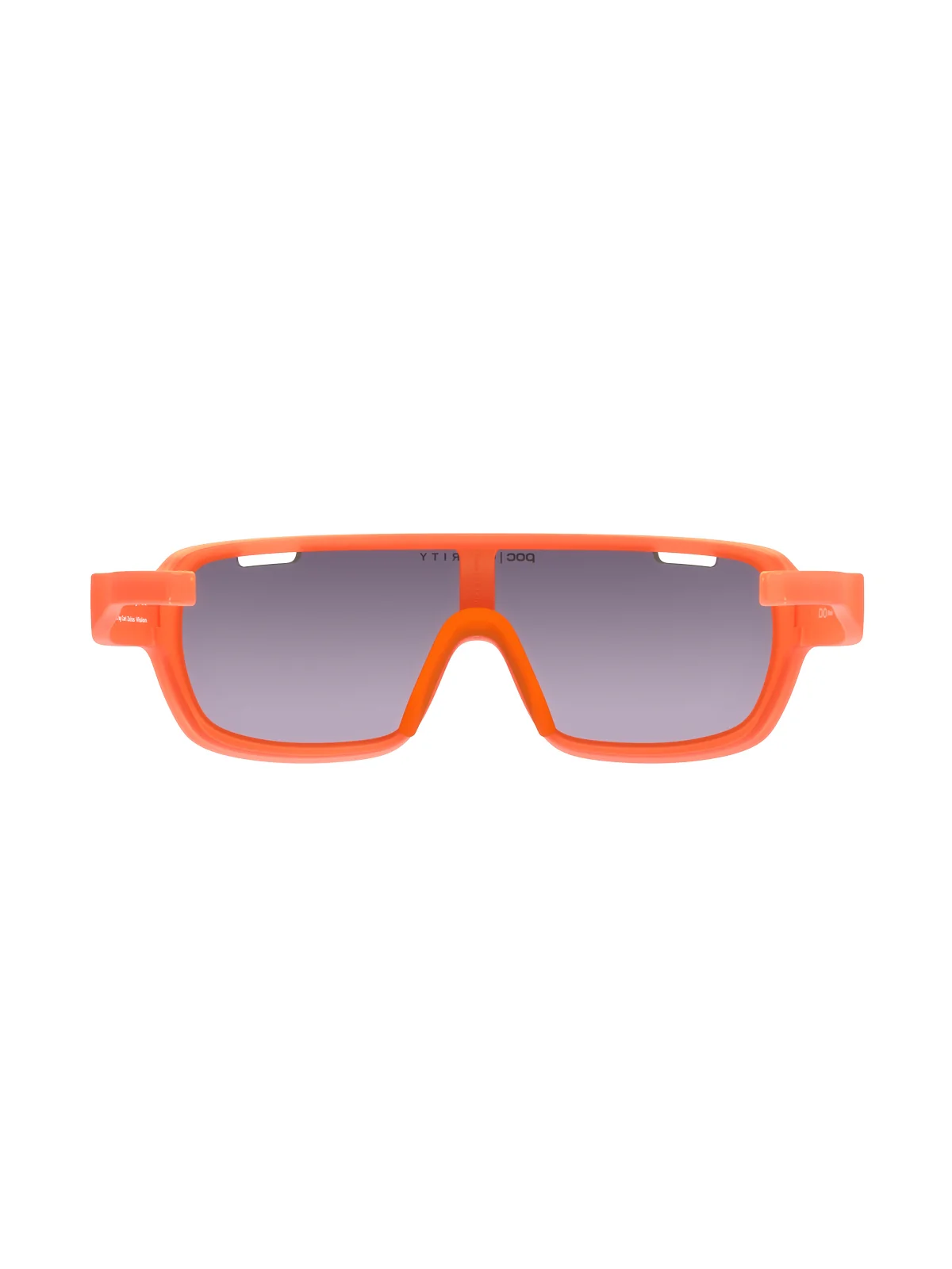 Okulary rowerowe POC Do Blade - Fluo. Orange Transl. | Clarity Road Violet Gold Mirror Cat 3 - Image 4