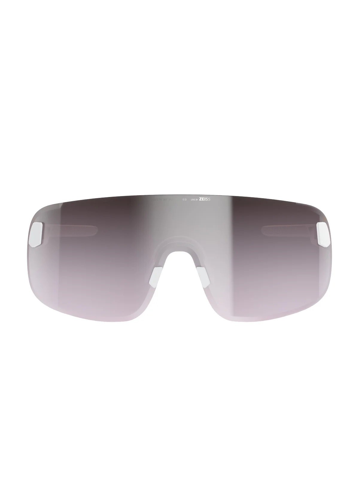 Okulary rowerowe POC Elicit - Hyd. White/Clarity Road/Sunny Silver cat.3 - Image 3
