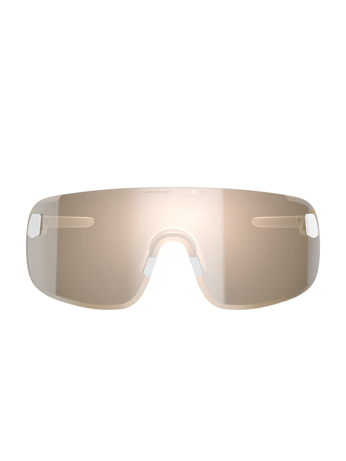 Okulary rowerowe POC Elicit biały - Clarity Trail /Partly Sunny Silver Cat 3 - Image 4