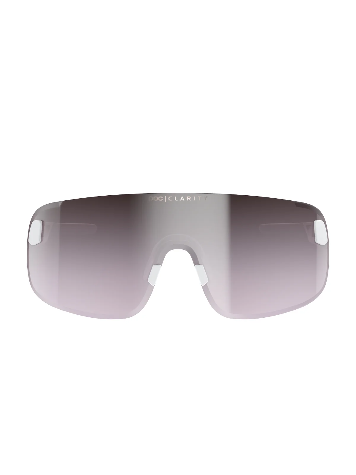 Okulary POC ELICIT - Hydr. White - Clarity ROAD Violet/Silver Mirror Cat 3 - Image 3