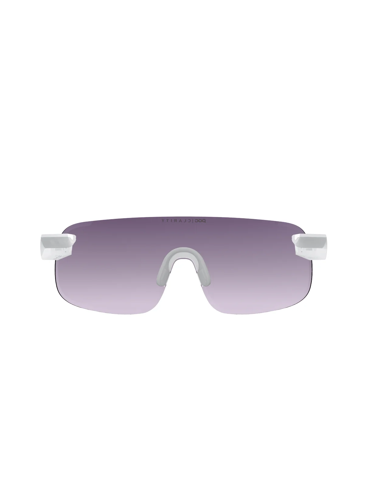 Okulary POC ELICIT - Hydr. White - Clarity ROAD Violet/Silver Mirror Cat 3 - Image 4