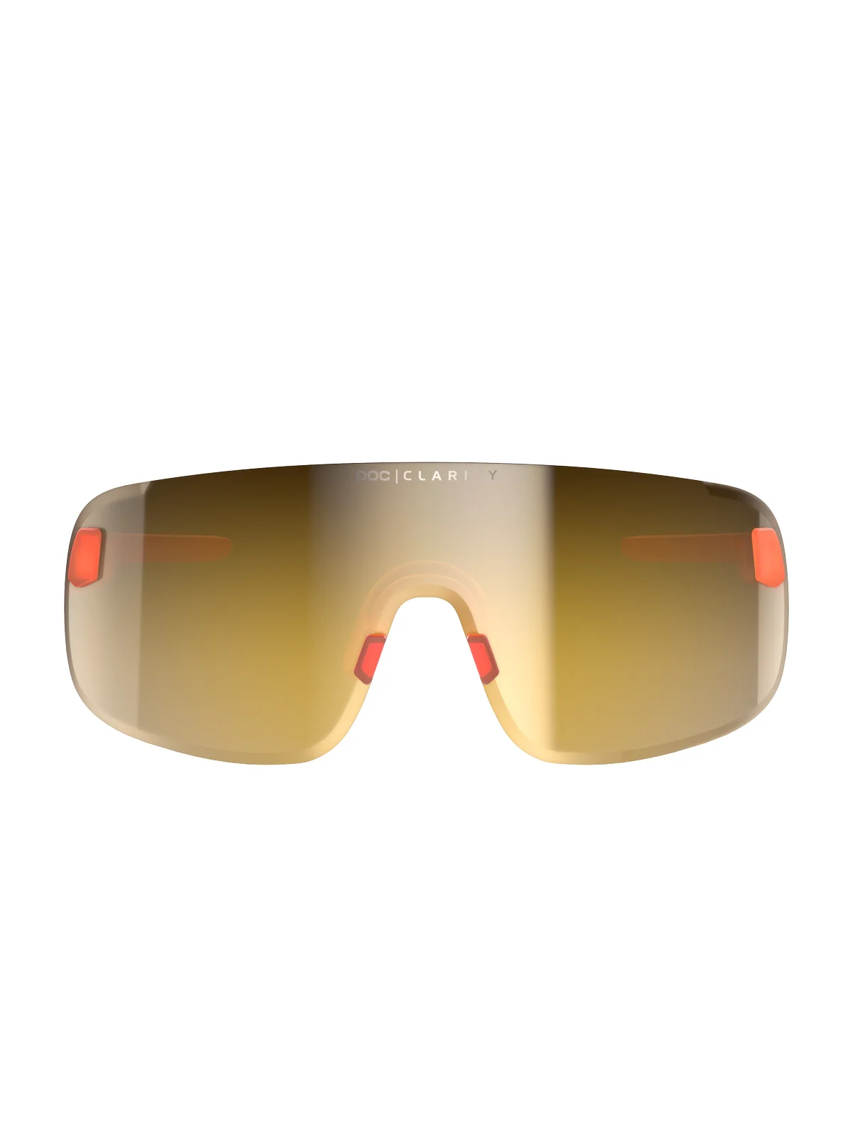 Okulary POC ELICIT - Fluo. Orange Translucent - Clarity ROAD Violet/Gold Mirror Cat 2 - Image 4