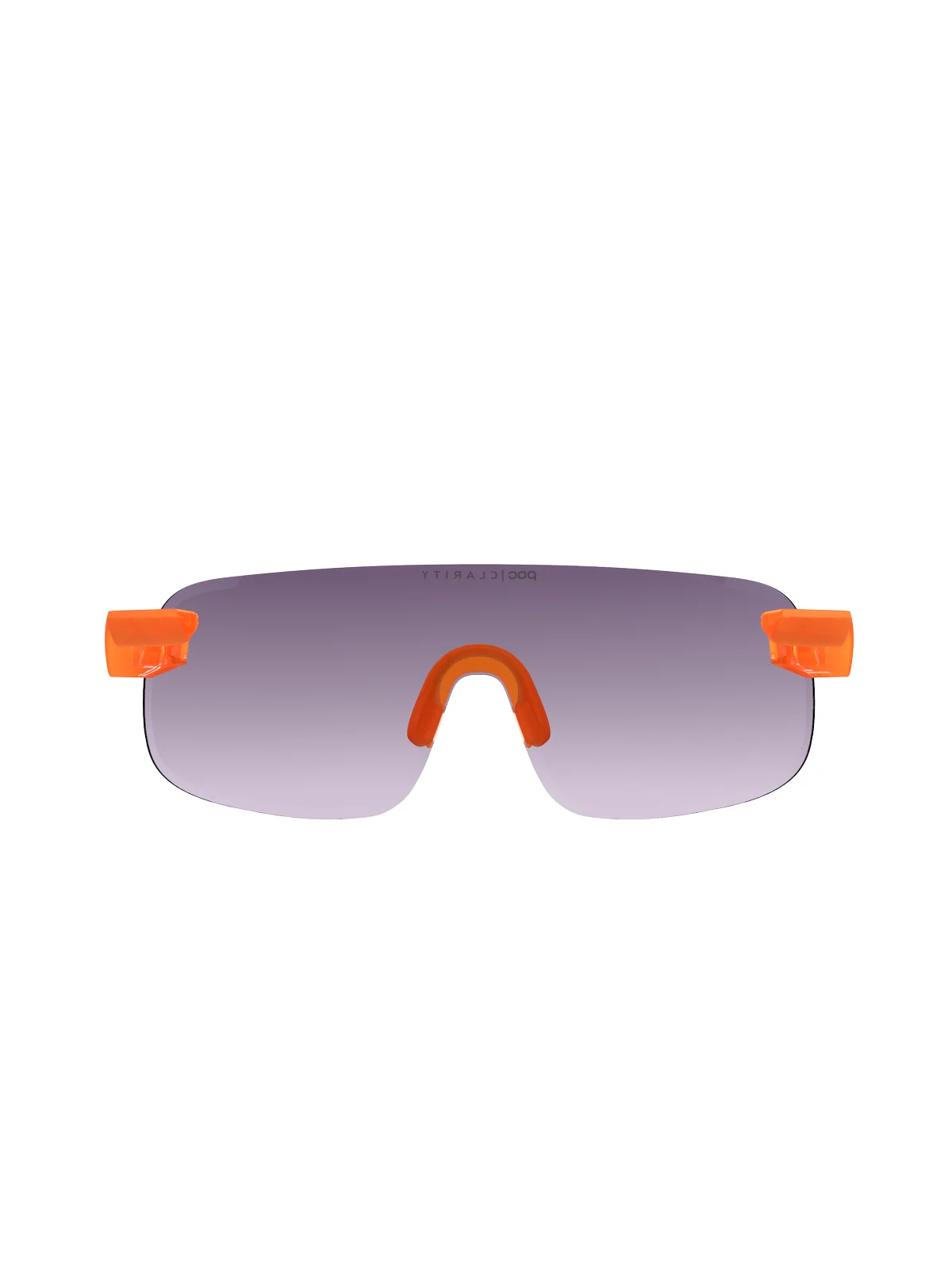 Okulary POC ELICIT - Fluo. Orange Translucent - Clarity ROAD Violet/Gold Mirror Cat 2 - Image 6