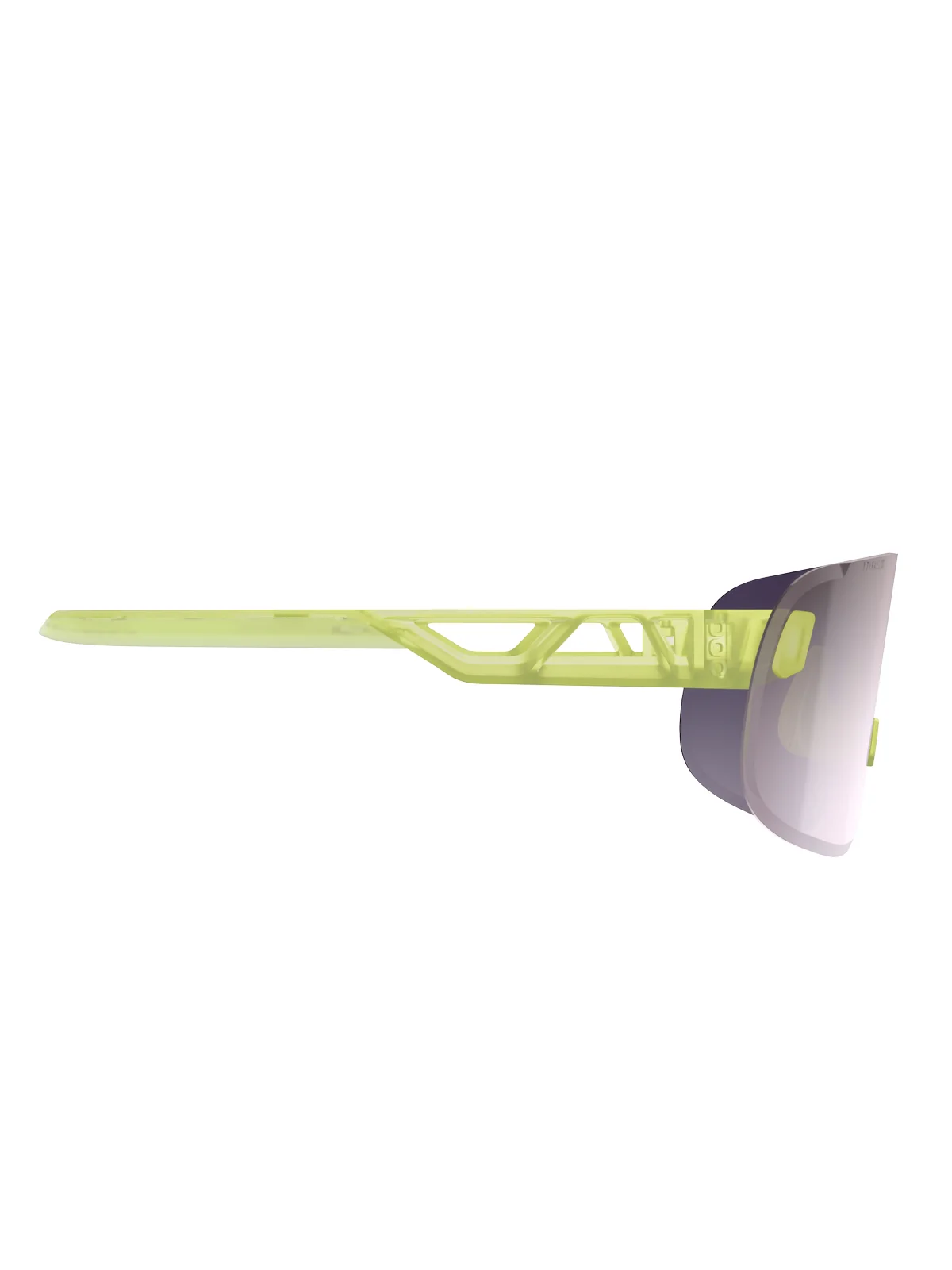 Okulary POC ELICIT - Lemon Calcite Translucent - Clarity ROAD-Violet/Silvermirror Cat 3 - Image 4