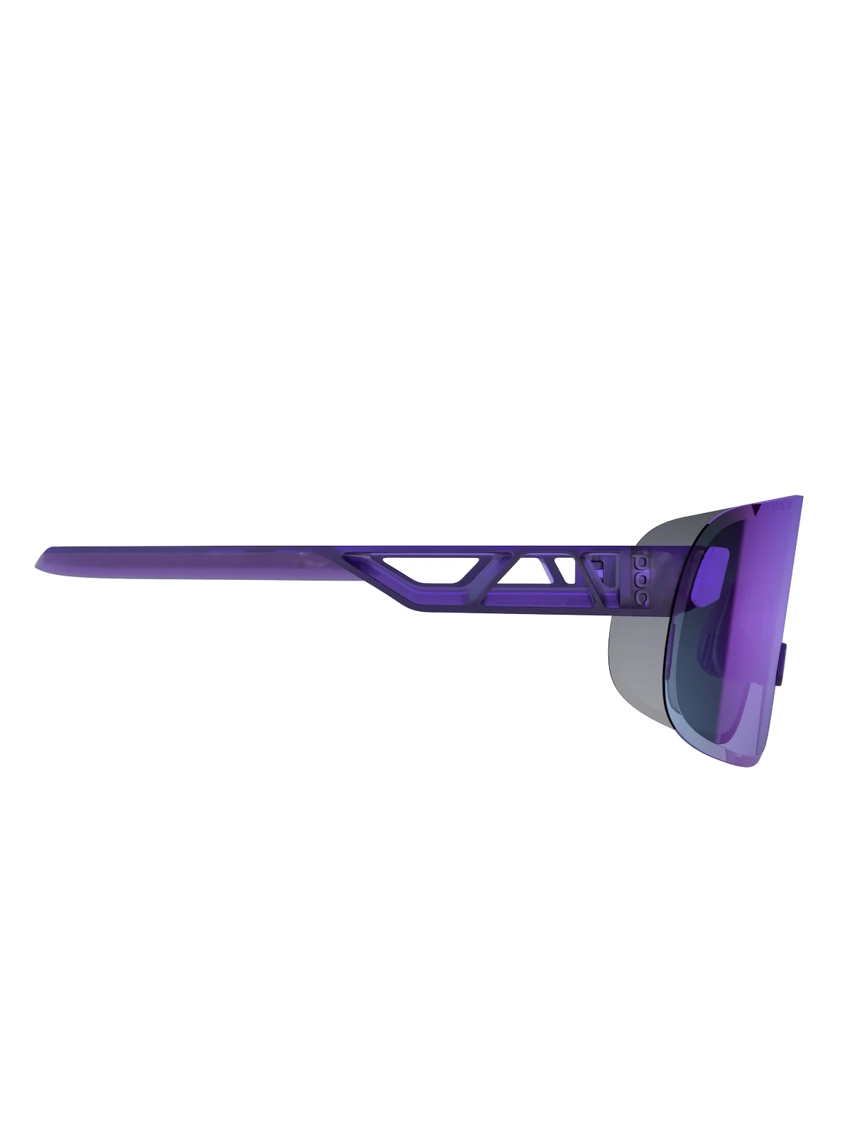 Okulary POC ELICIT - Sap. Purple Translucent - Clarity Define | Grey/Violet Mirror Cat 2 - Image 5