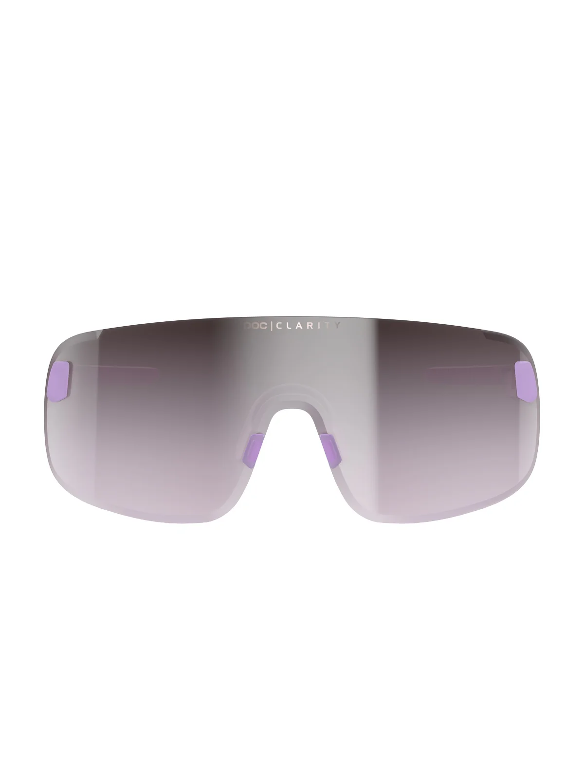 Okulary rowerowe POC Elicit - Purple Quartz Transl. | Clarity Road Violet Silver Mirror cat. 3 - Image 3