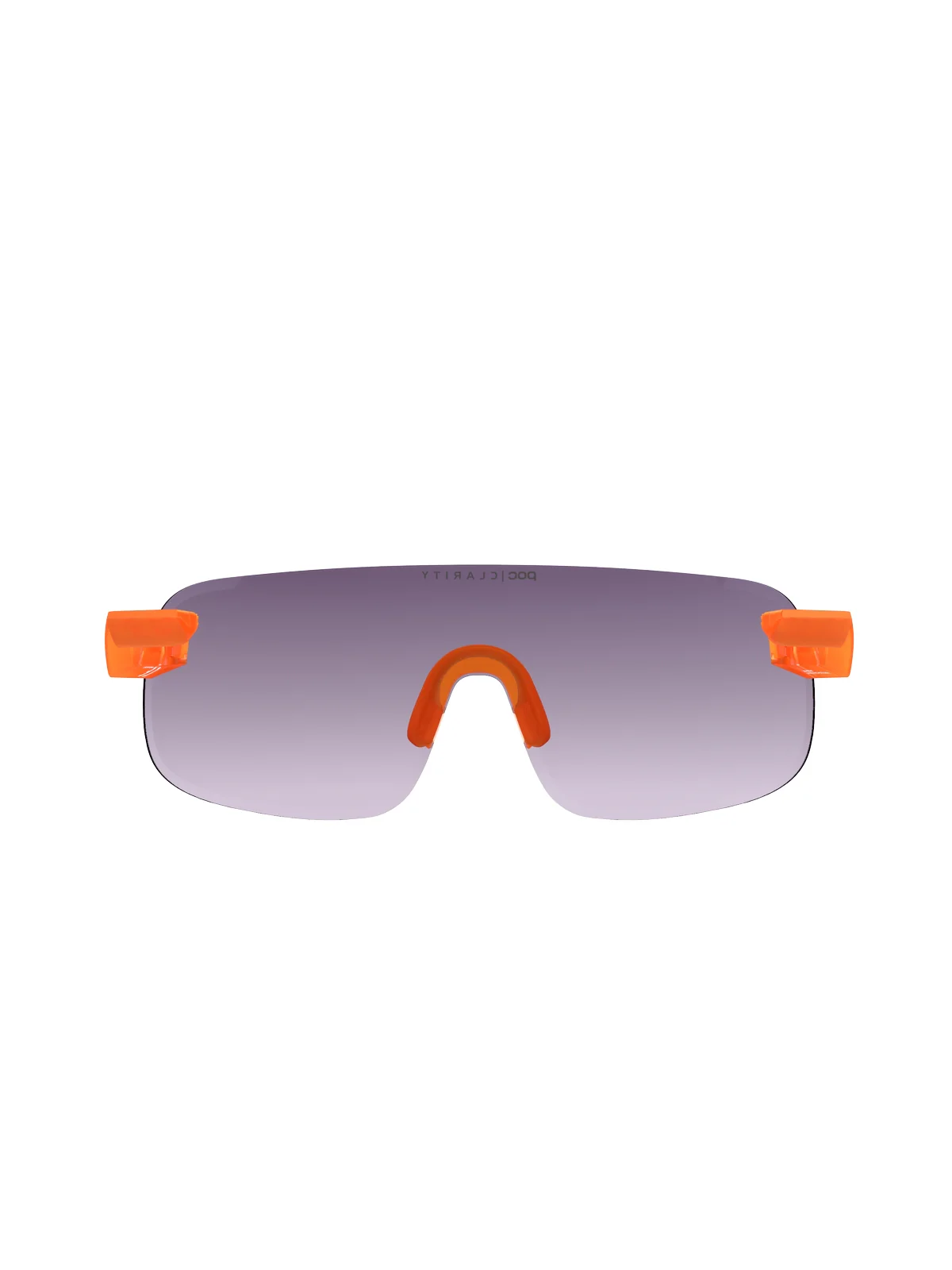 Okulary rowerowe POC ELICIT - Fluo. Orange Translucent/Clarity Road/Partly Sunny Gold Cat.2 - Image 4