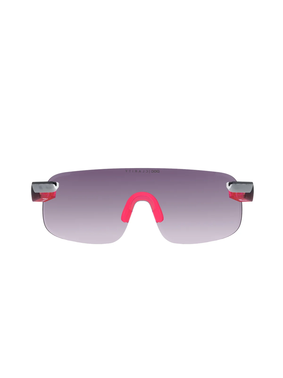 Okulary rowerowe POC Elicit - Fluo. Pink/Ur. Black Transl. | Clarity Road Violet Gold Mirror cat. 2 - Image 4