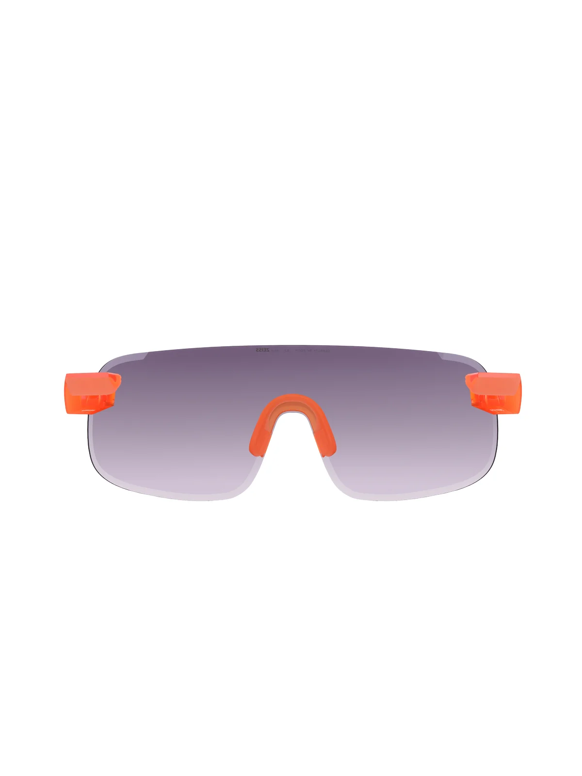 Okulary rowerowe POC Elicit - Fluo. Orange Translucent/Clarity Road/Partly Sunny Gold cat.2 - Image 4