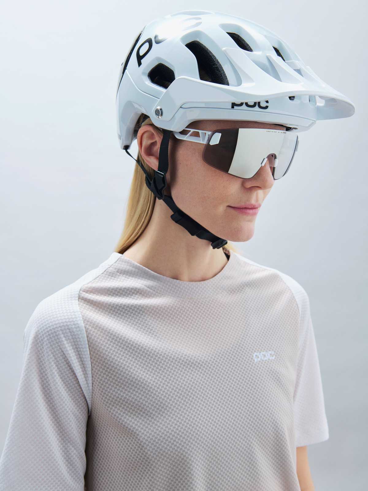 Okulary rowerowe POC Elicit Toric - Hyd. White/Clarity Trail /Partly Sunny Silver - Image 2