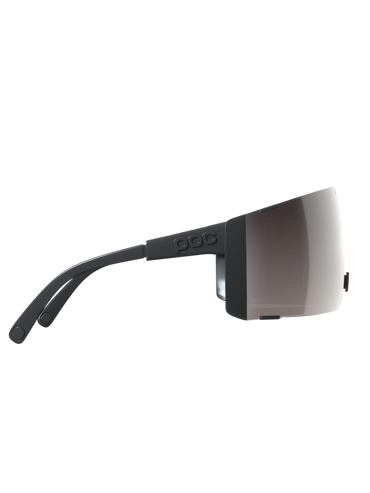 Okulary rowerowe POC Propel - Ur. Black/Clarity Road/Sunny Silver Cat.3 - Image 2