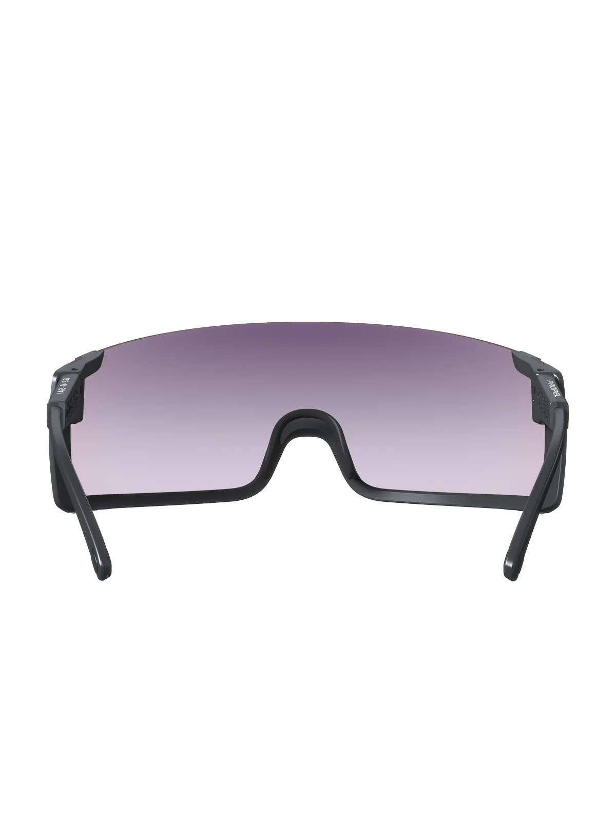 Okulary rowerowe POC Propel - Ur. Black/Clarity Road/Sunny Silver Cat.3 - Image 4