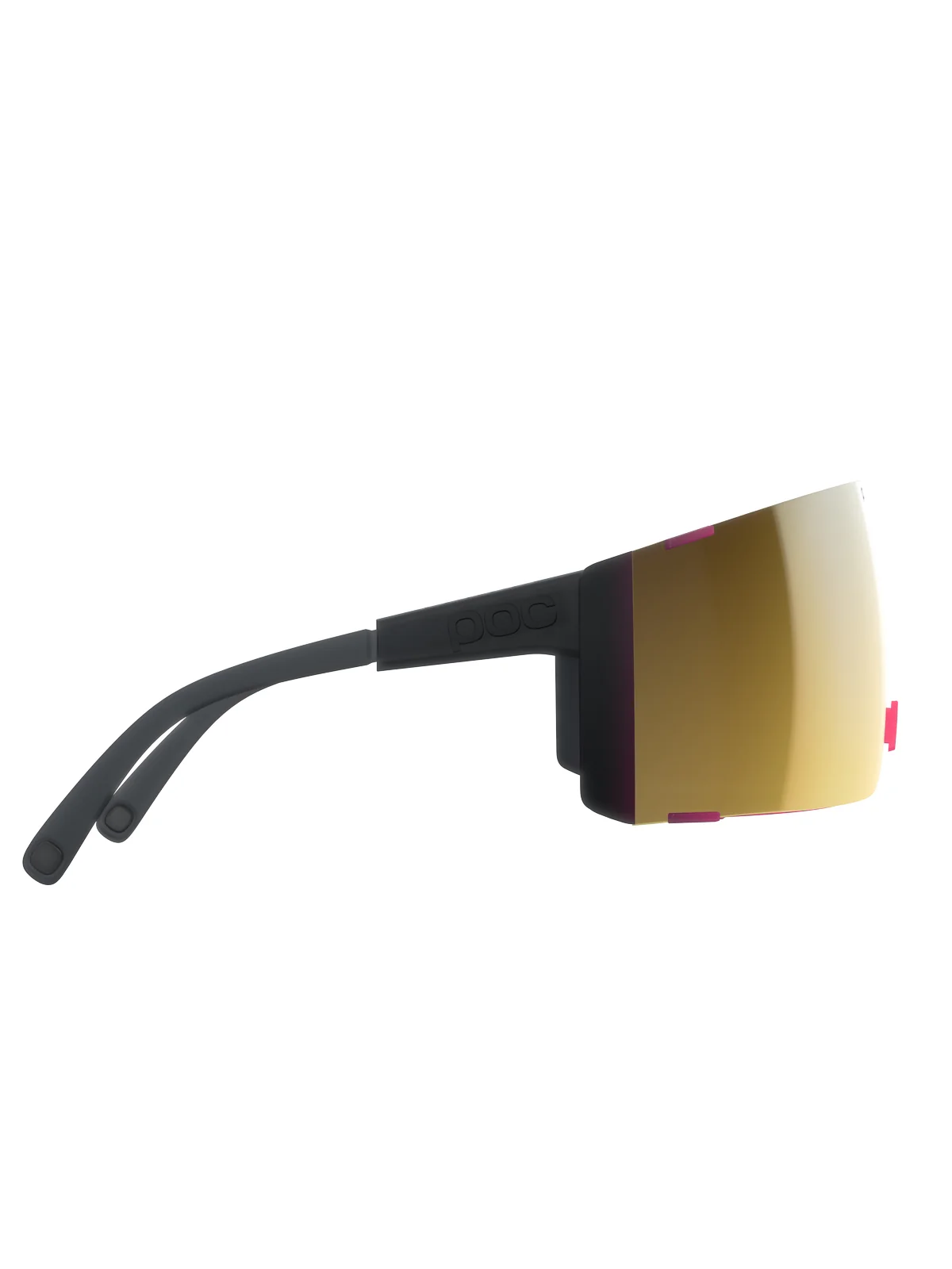 Okulary rowerowe POC Propel - Fluo. Pink/Ur. Black Transl. | Clarity Road Violet Gold Mirror Cat 2 - Image 2
