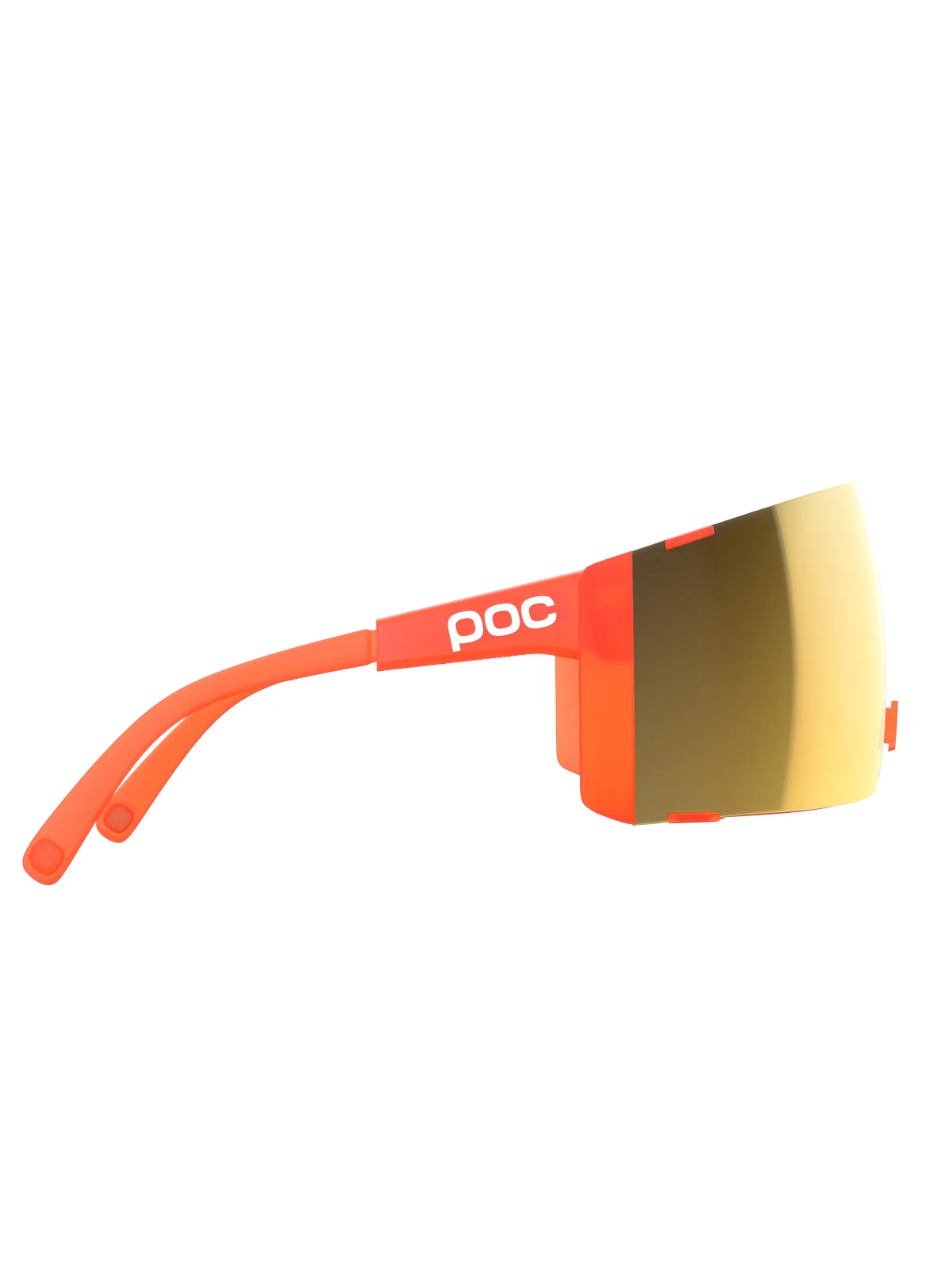 Okulary rowerowe POC Propel - Fluo. Orange Translucent/Clarity Road/Sunny Gold - Image 2