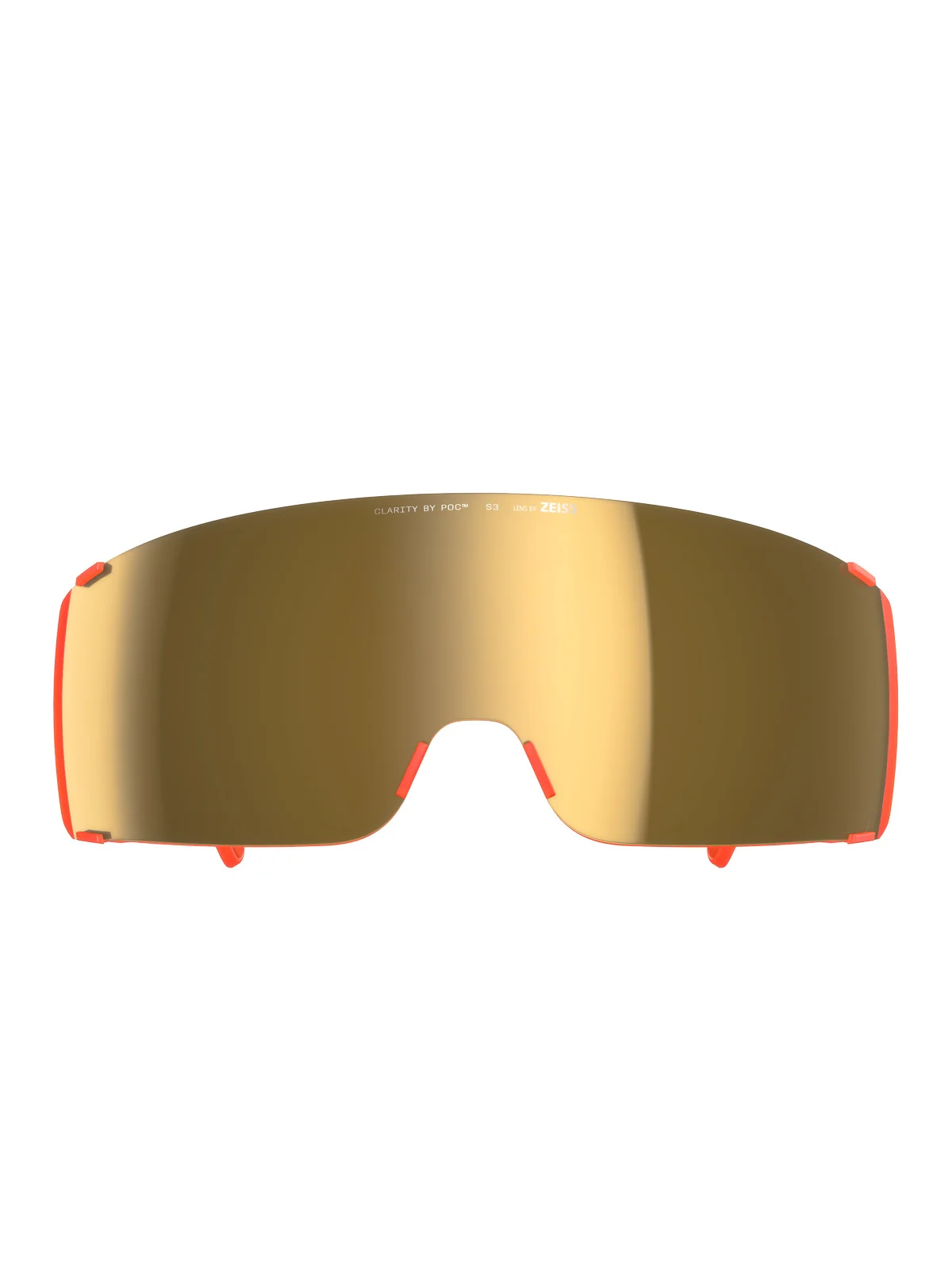 Okulary rowerowe POC Propel - Fluo. Orange Translucent/Clarity Road/Sunny Gold - Image 3