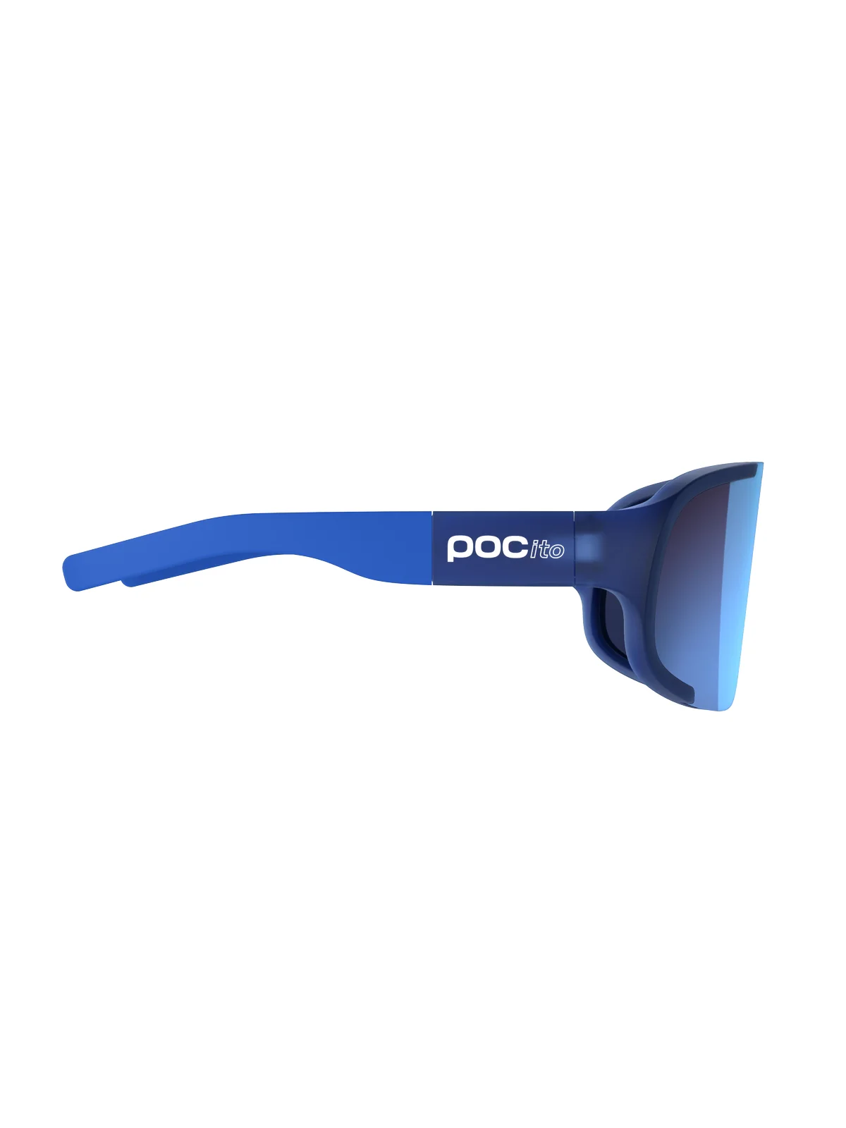Okulary rowerowe POCito Aspire - Lead Blue Trans/Clarity POCito/Sunny Blue - Image 2