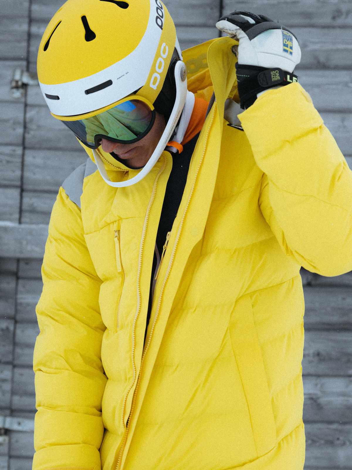 Parka męska POC M's Loft - Ave. Yellow - Image 3