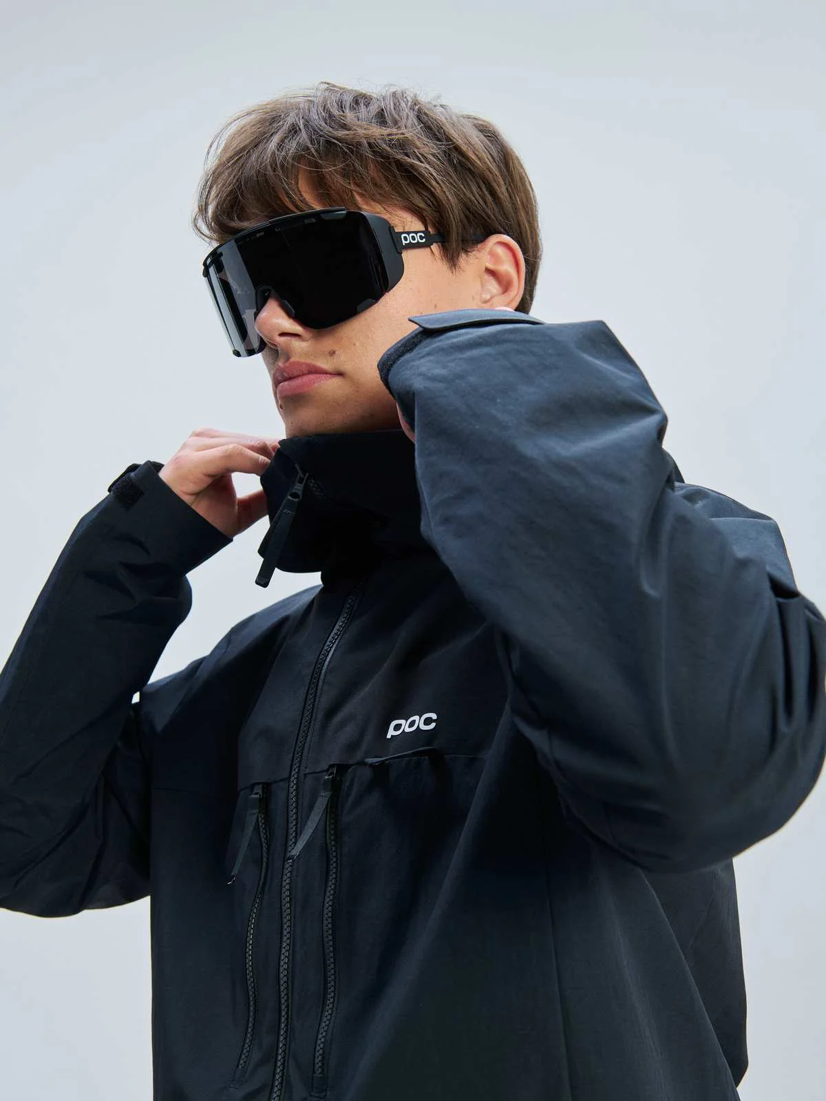 Płaszcz POC Race Mentor Coat - Uran. Black - Image 5