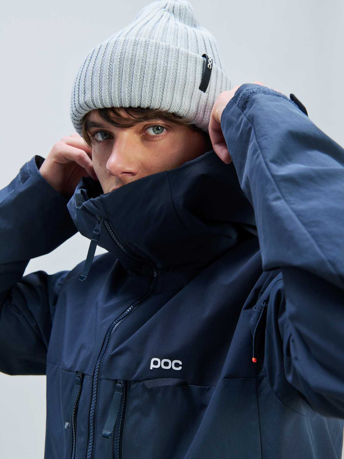 Płaszcz POC Race Mentor Coat - Apatite Navy - Image 5