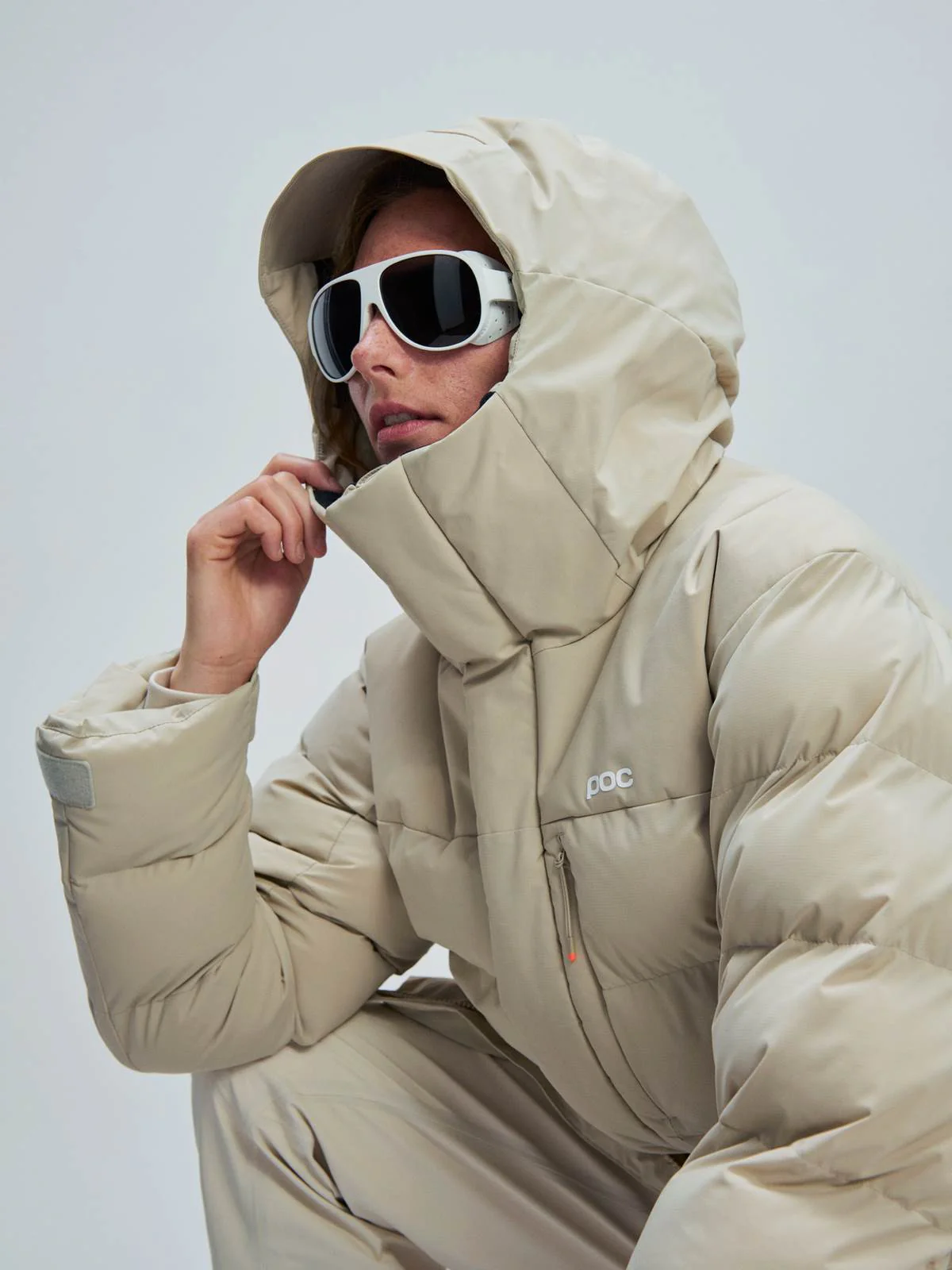 Płaszcz POC W'S Race Loft Parka - Natrolite Beige - Image 3