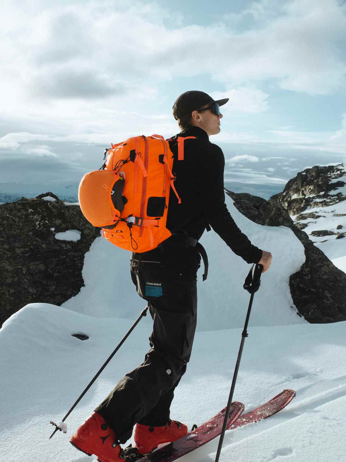Plecak lawinowy POC DIMENSION Avalanche Backpack - Fluo. Orange - Image 3